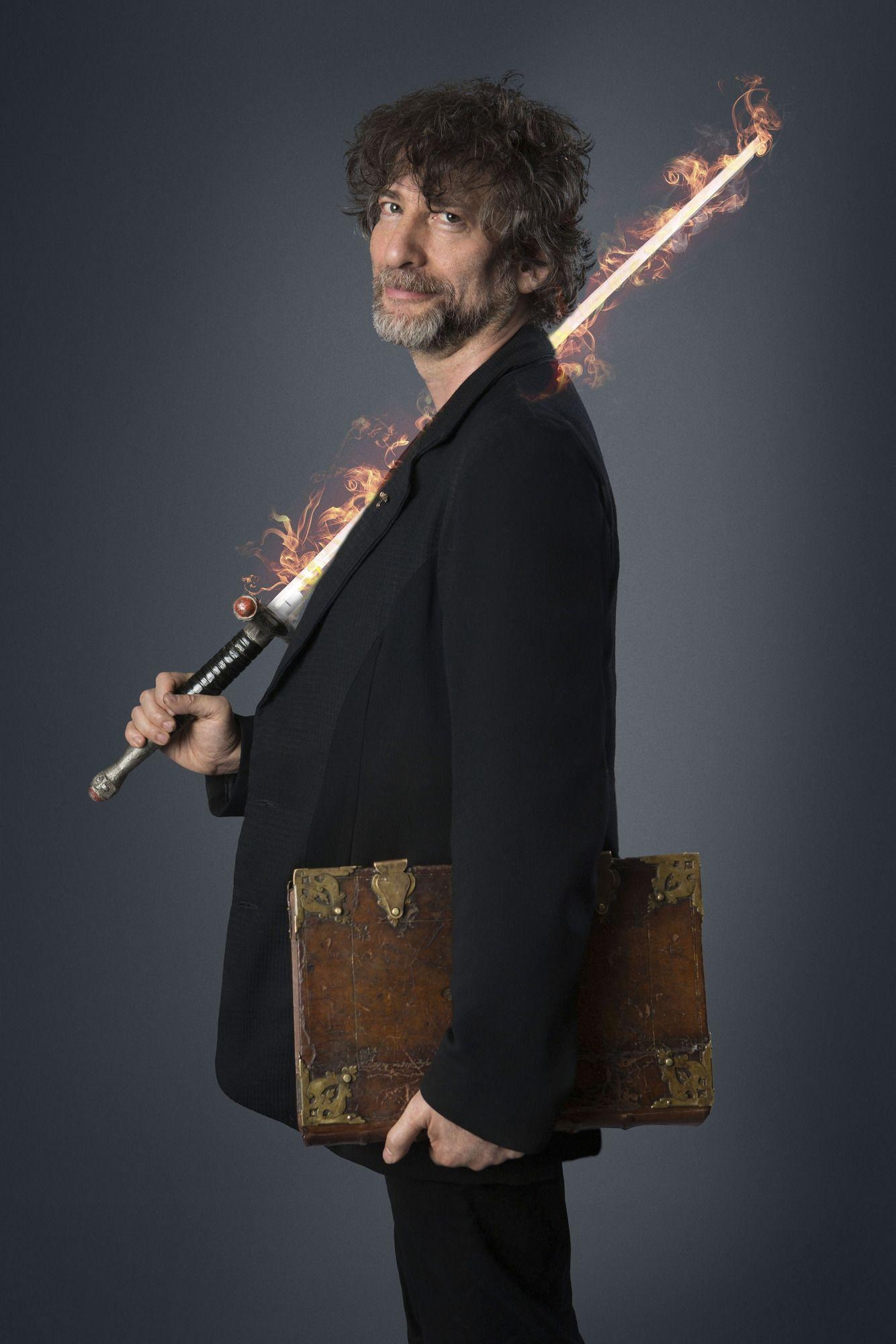 1340x2000 Good Omens BBC Radio Four Adaptation Promotional Picture, Phone