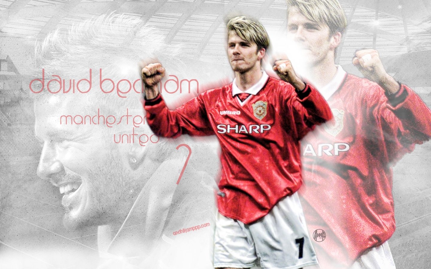 1440x900 David Beckham Manchester United Wallpaper HD, Desktop