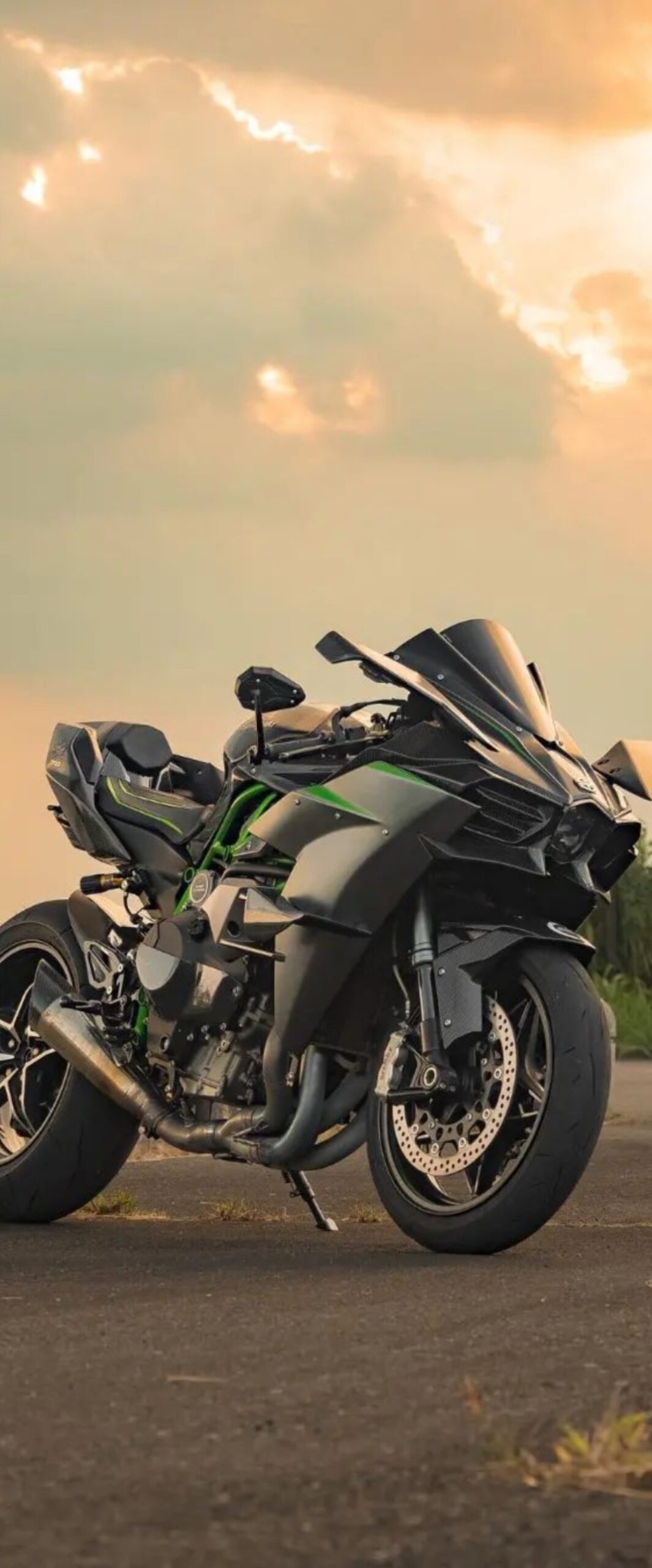 1070x2560 Ninja H2r iPhone Wallpaper 4k, Phone