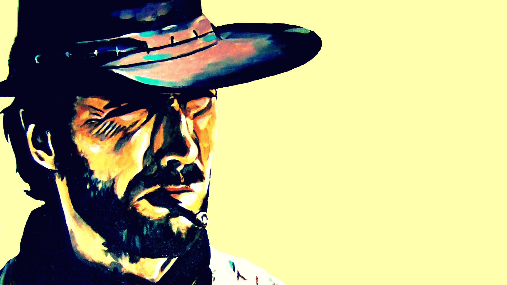 1920x1080 Clint Eastwood drawing wallpaper #, Desktop