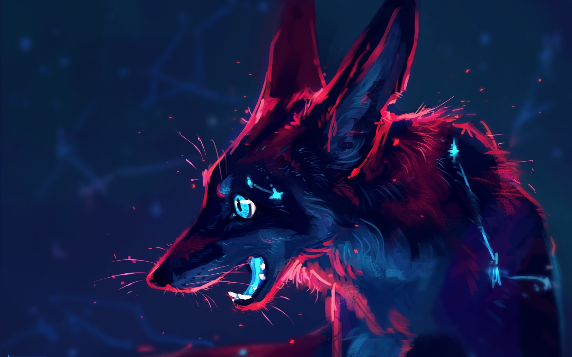 1920x1200 Animal, Art, Fantasy, Fox Wallpaper & Background Image, Desktop