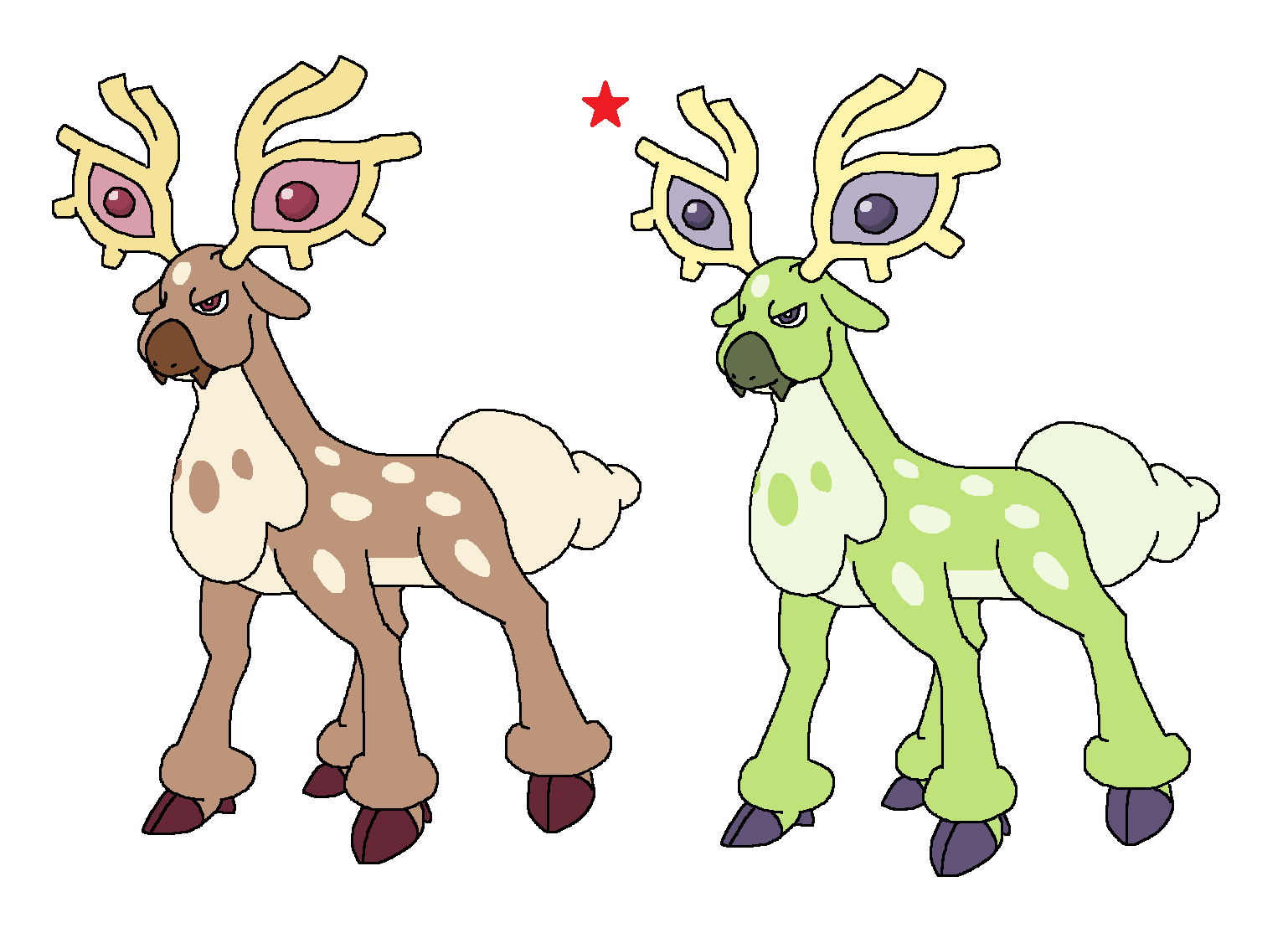 1540x1110 Mega Stantler, Desktop