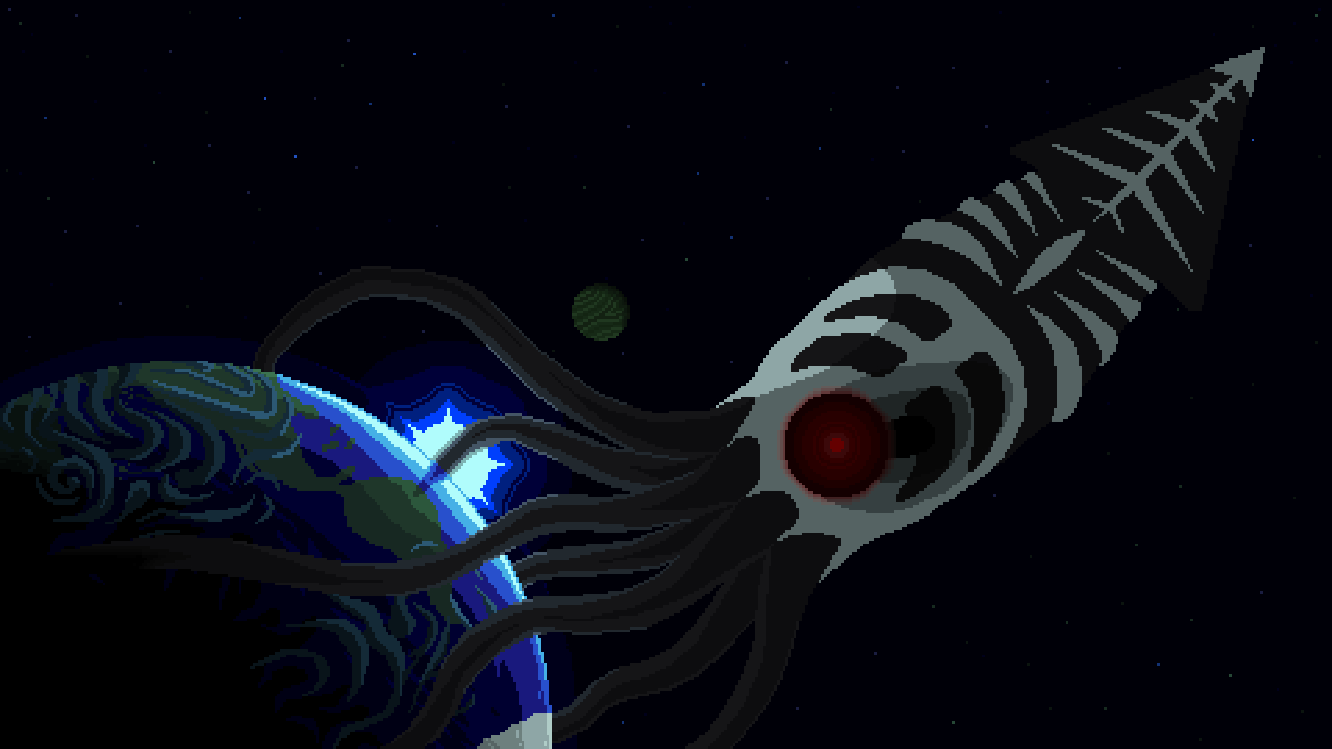 1920x1080 OC Giant Space Squid Wallpaper, Desktop