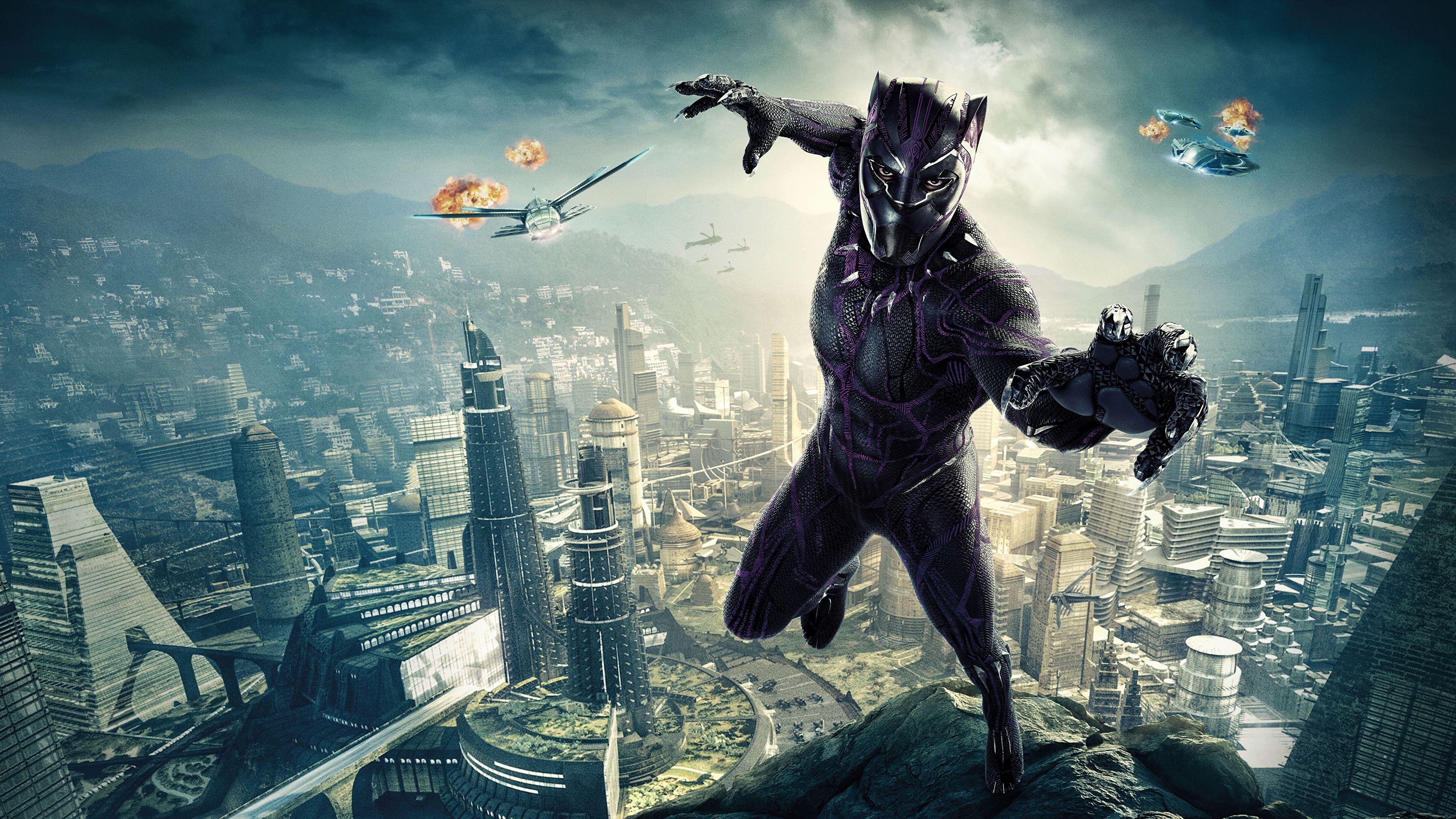 3840x2160 Black Panther Photo Wallpaper 4k Size HD, Desktop