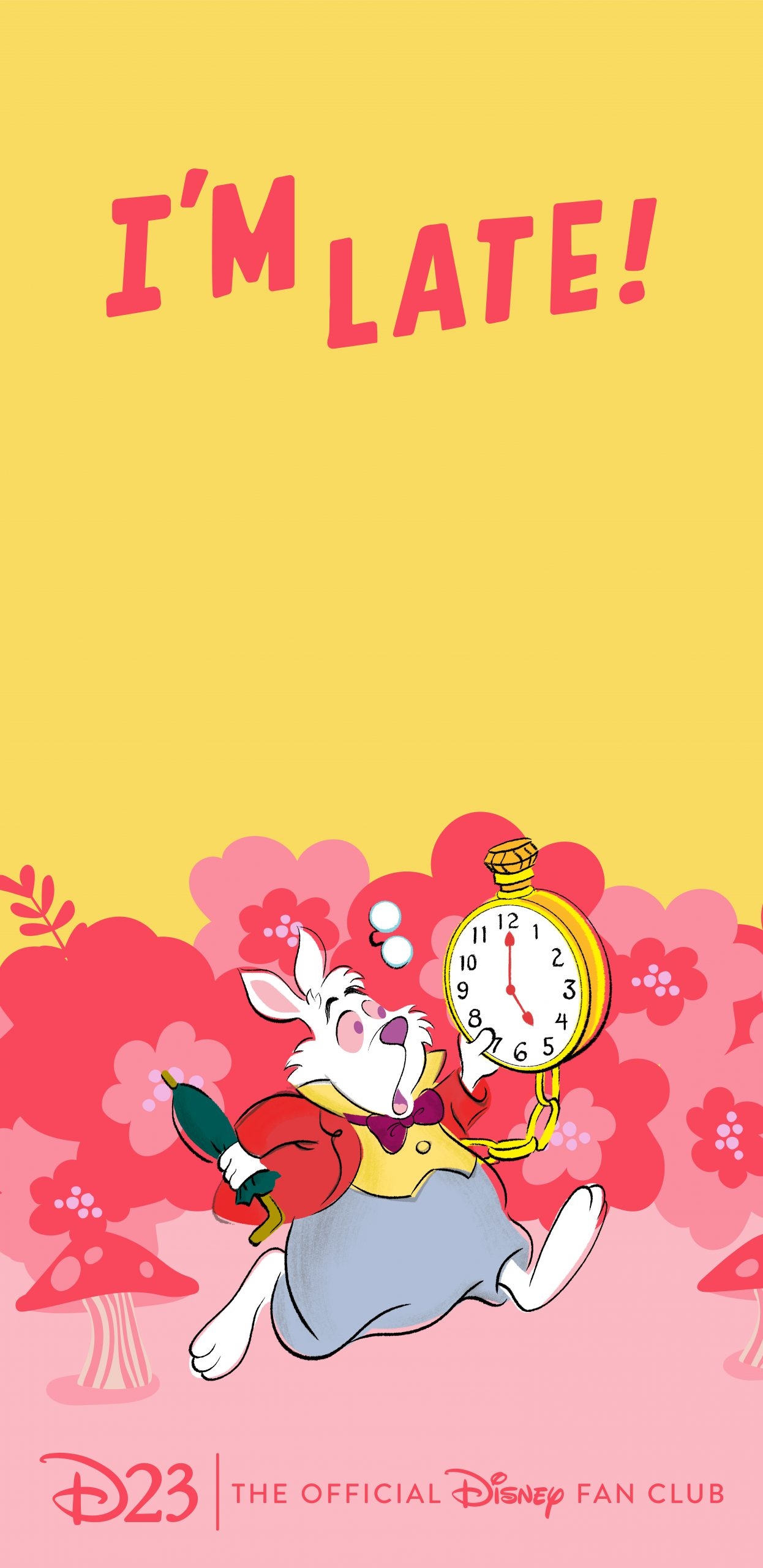 1250x2560 Make Your Phone a Wonderland with These Wallpaper Celebrating 70 Years of Alice in Wonderland, Phone