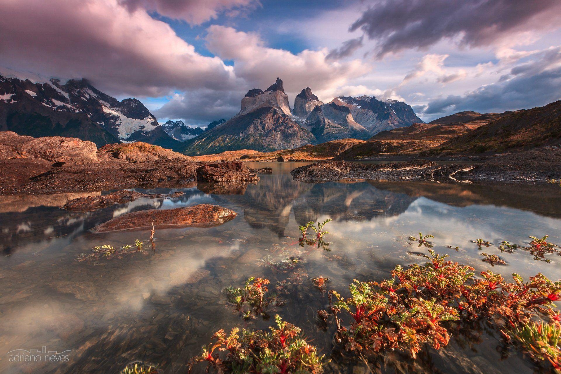 1920x1280 south america chile patagonia national park torres del paine, Desktop