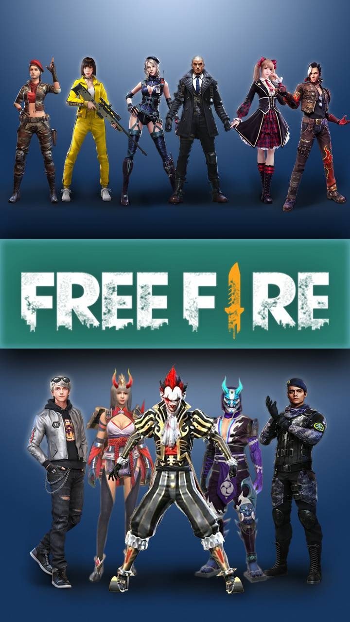 720x1280 Free Fire Squad Wallpaper, Phone