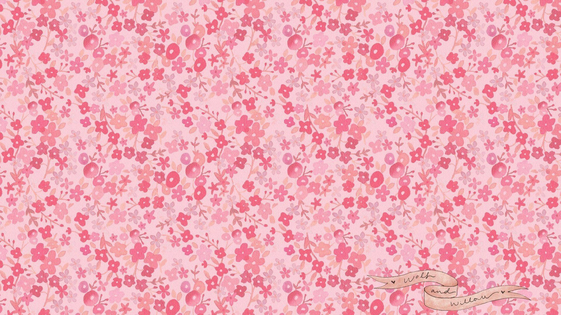 1920x1080 Goyard Pink Wallpaper Patterns, Desktop