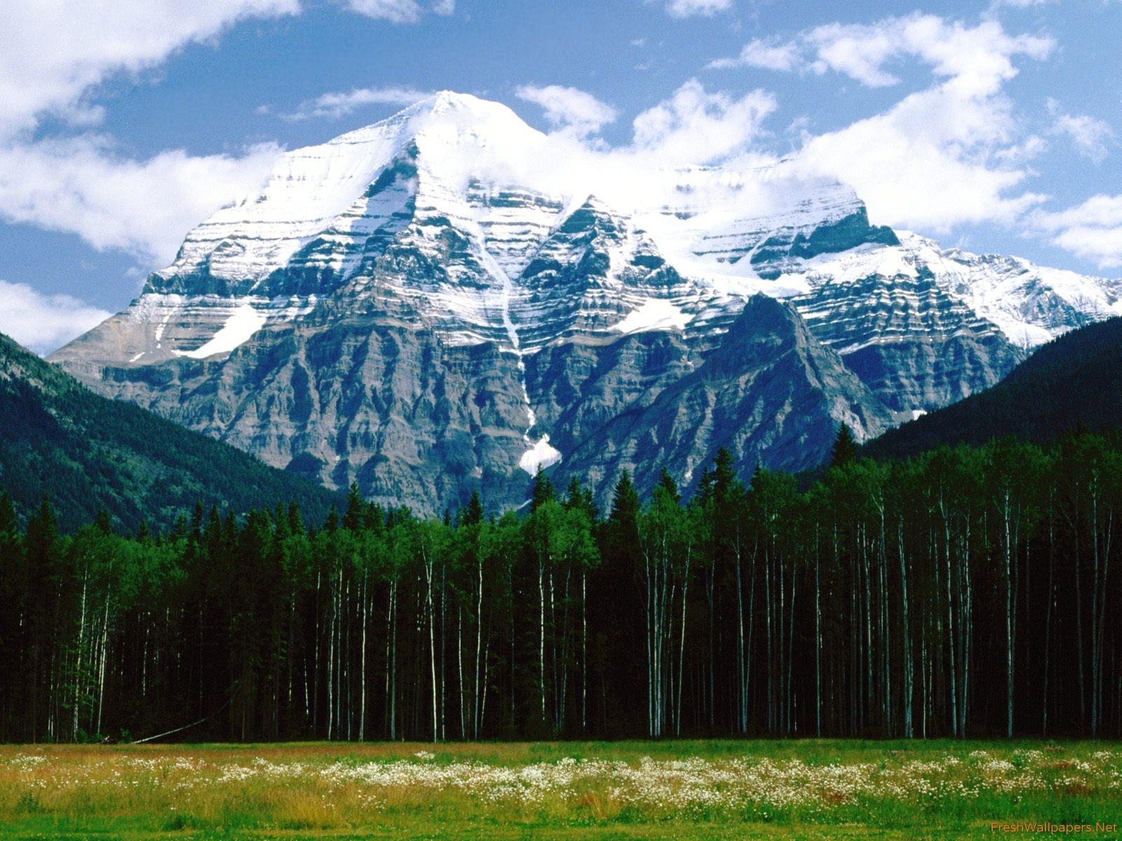 1600x1200 Mt. Robson, Canadian Rockies wallpaper, Desktop