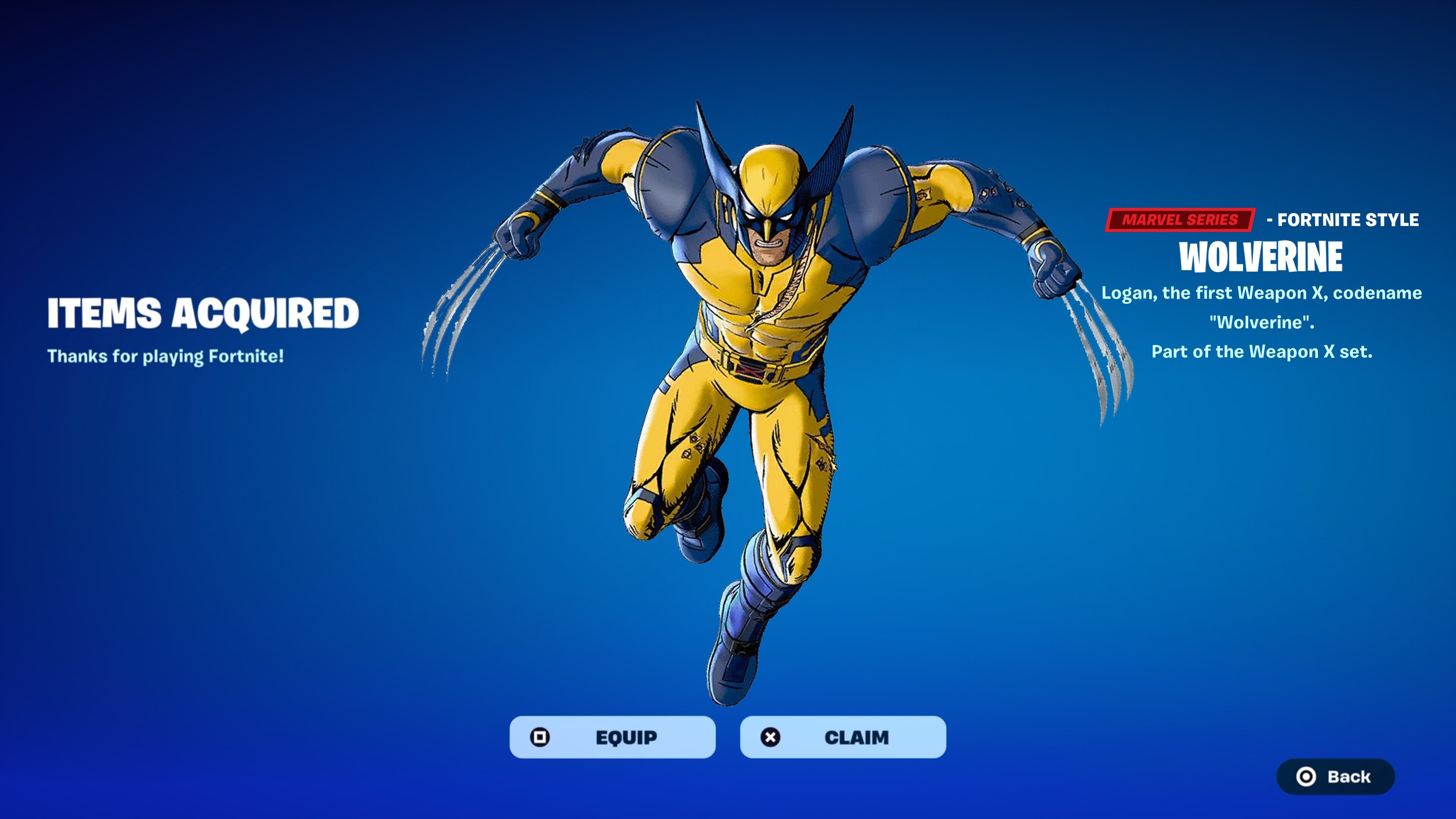 3840x2160 Wolverine (Pen & Ink) Fortnite wallpaper, Desktop