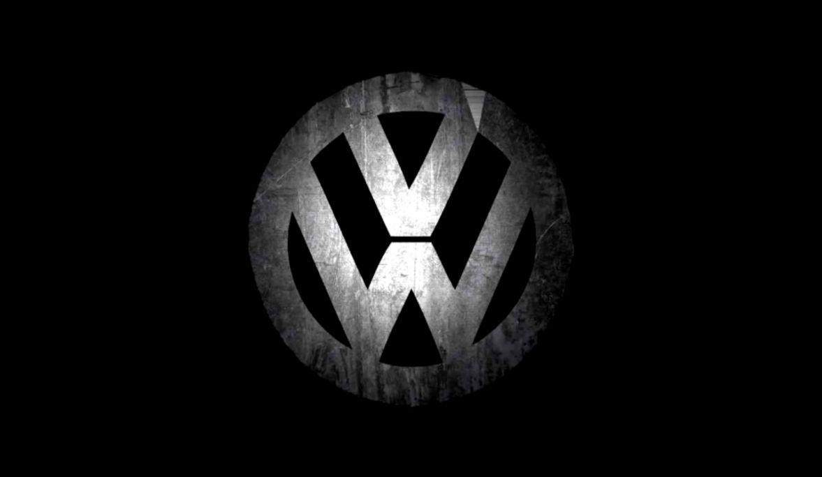 1180x690 Volkswagen Logo Black, Desktop