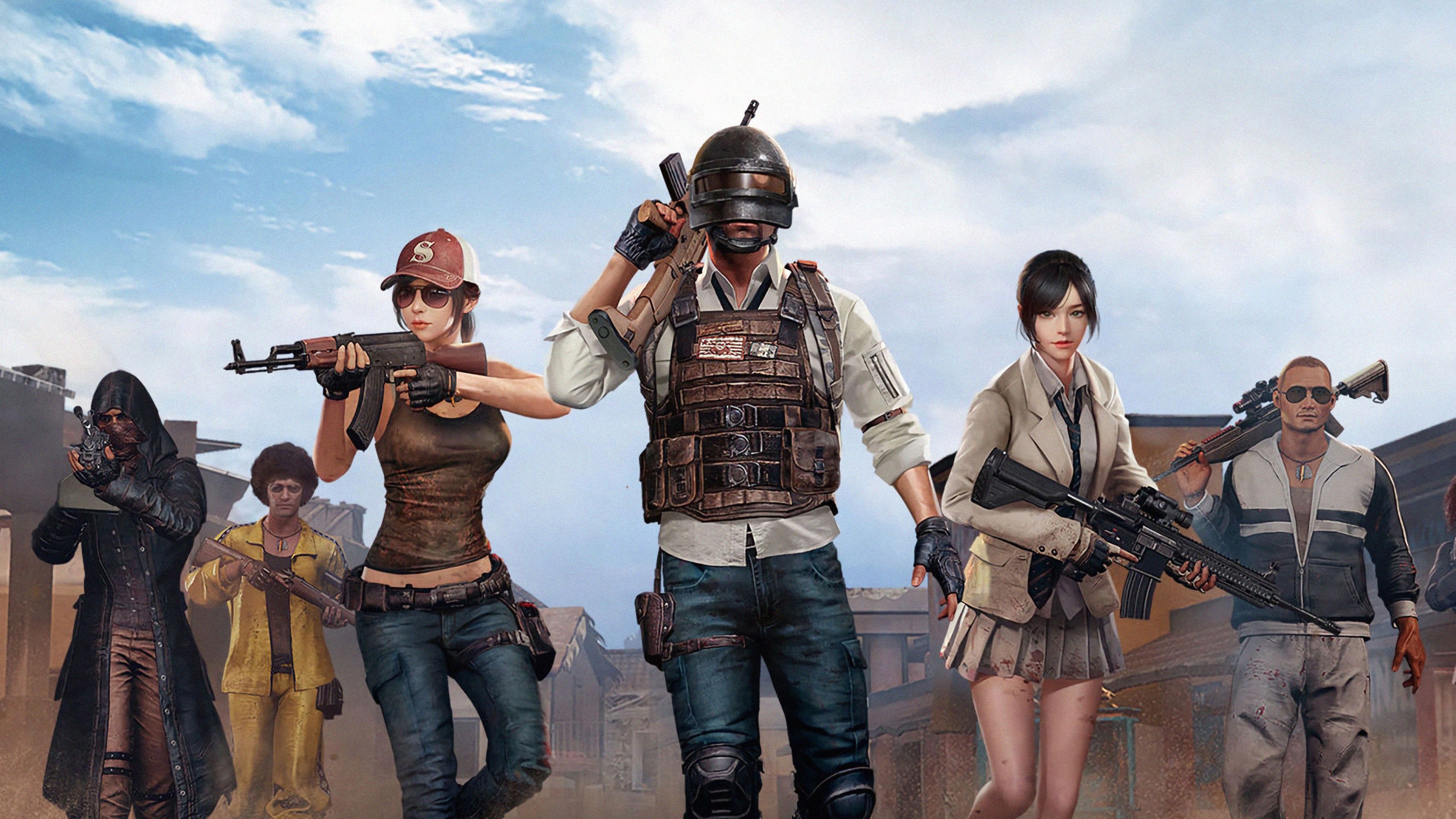 3840x2160 Squad Of Pubg 4K Wallpaper, HD Games 4K Wallpaper, Image, Photo and Background, Desktop