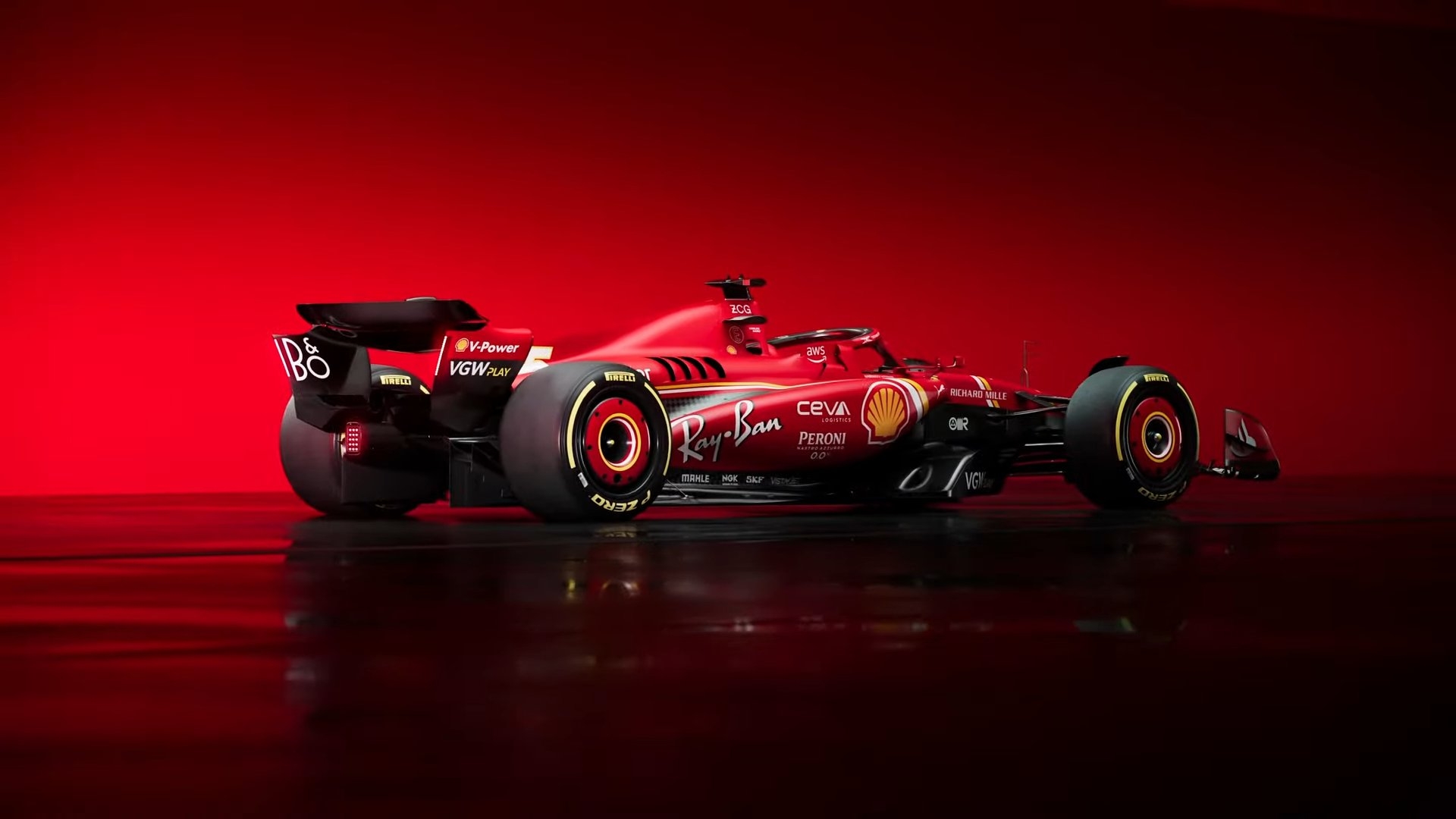 1920x1080 First Image Of Ferrari SF 24 F1 Car, Desktop