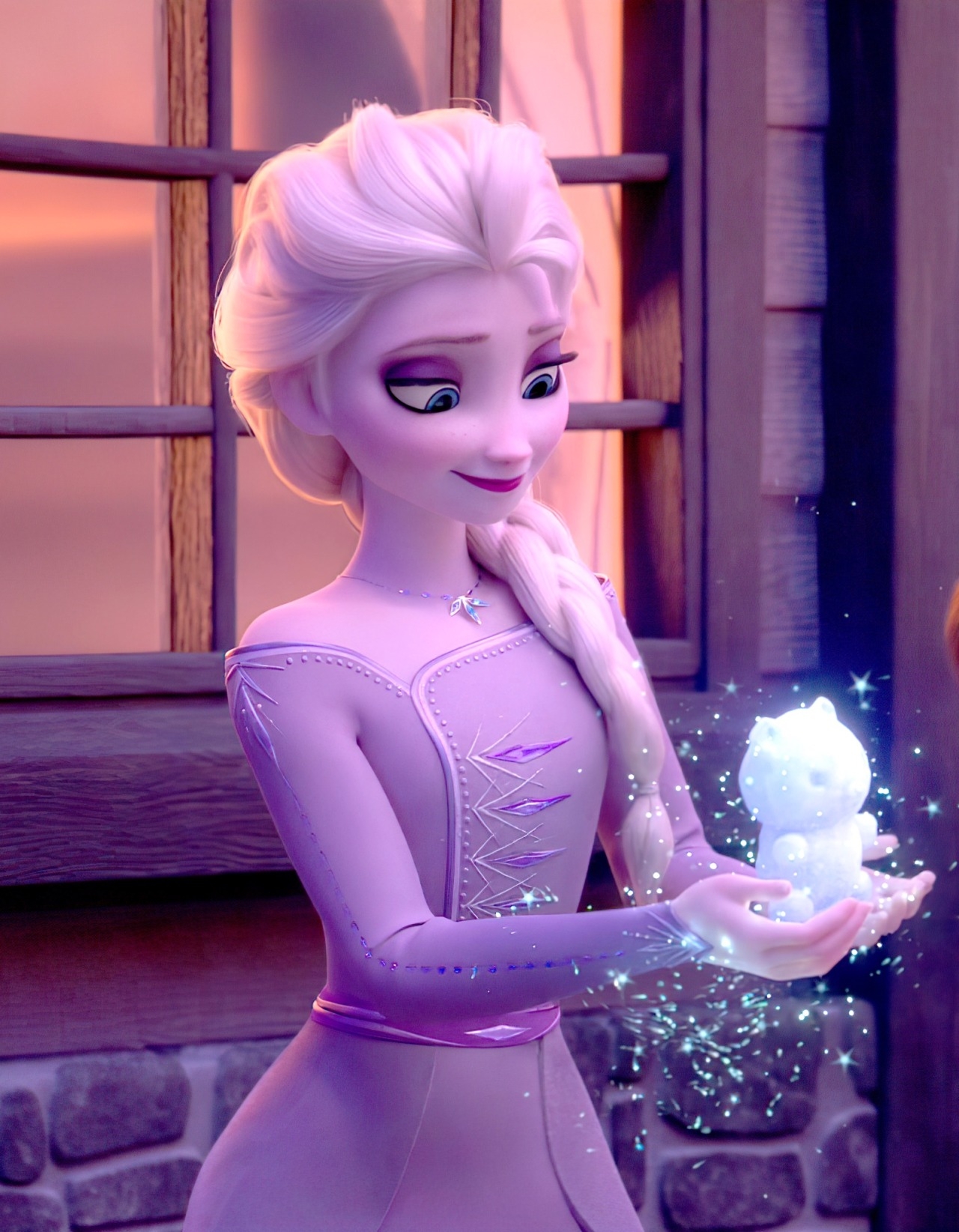 1280x1650 Lots of big and beautiful picture of Elsa from Frozen 2 movie, Phone