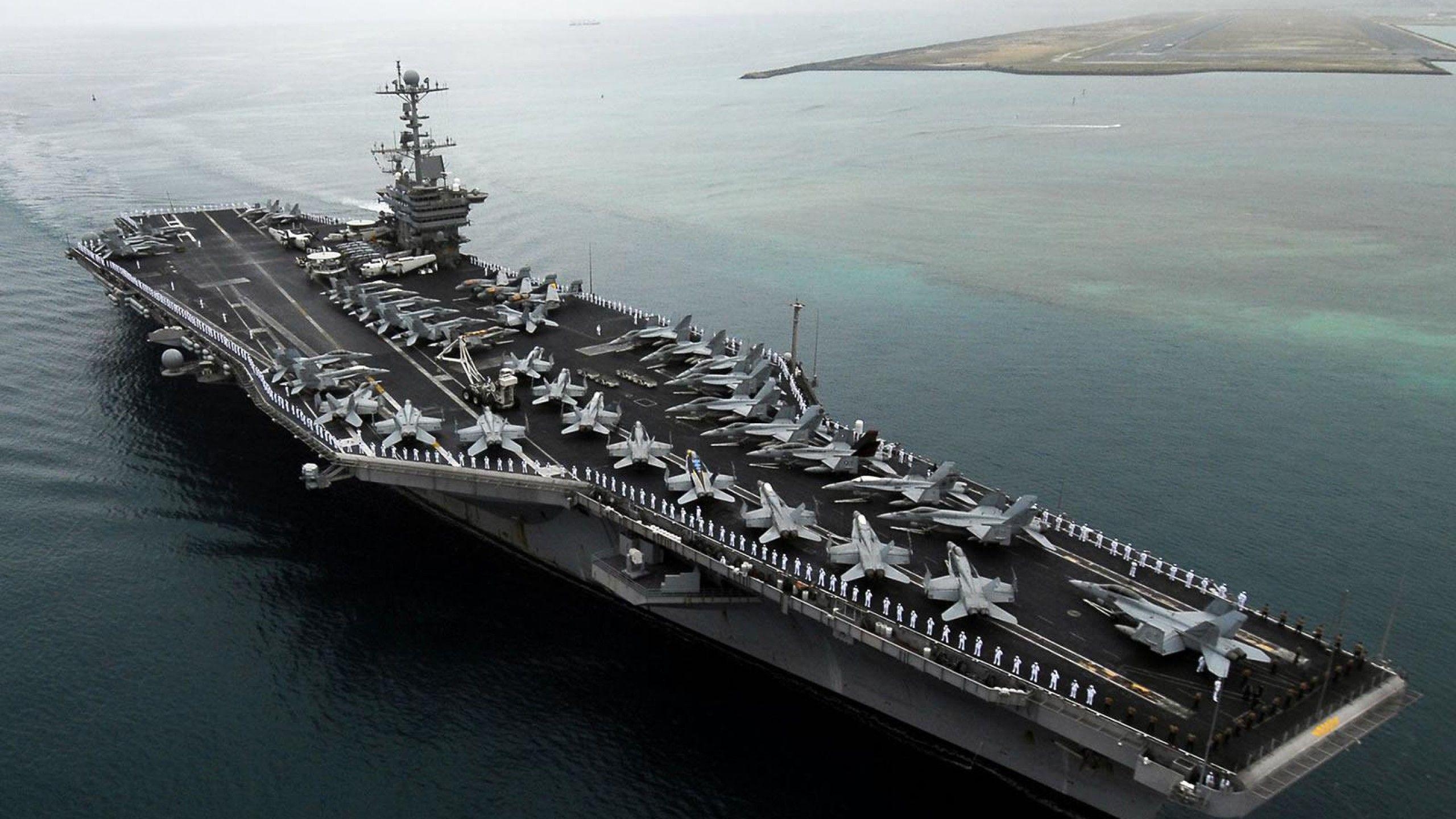 2560x1440 Military Uss John C Stennis Wallpaper, Desktop