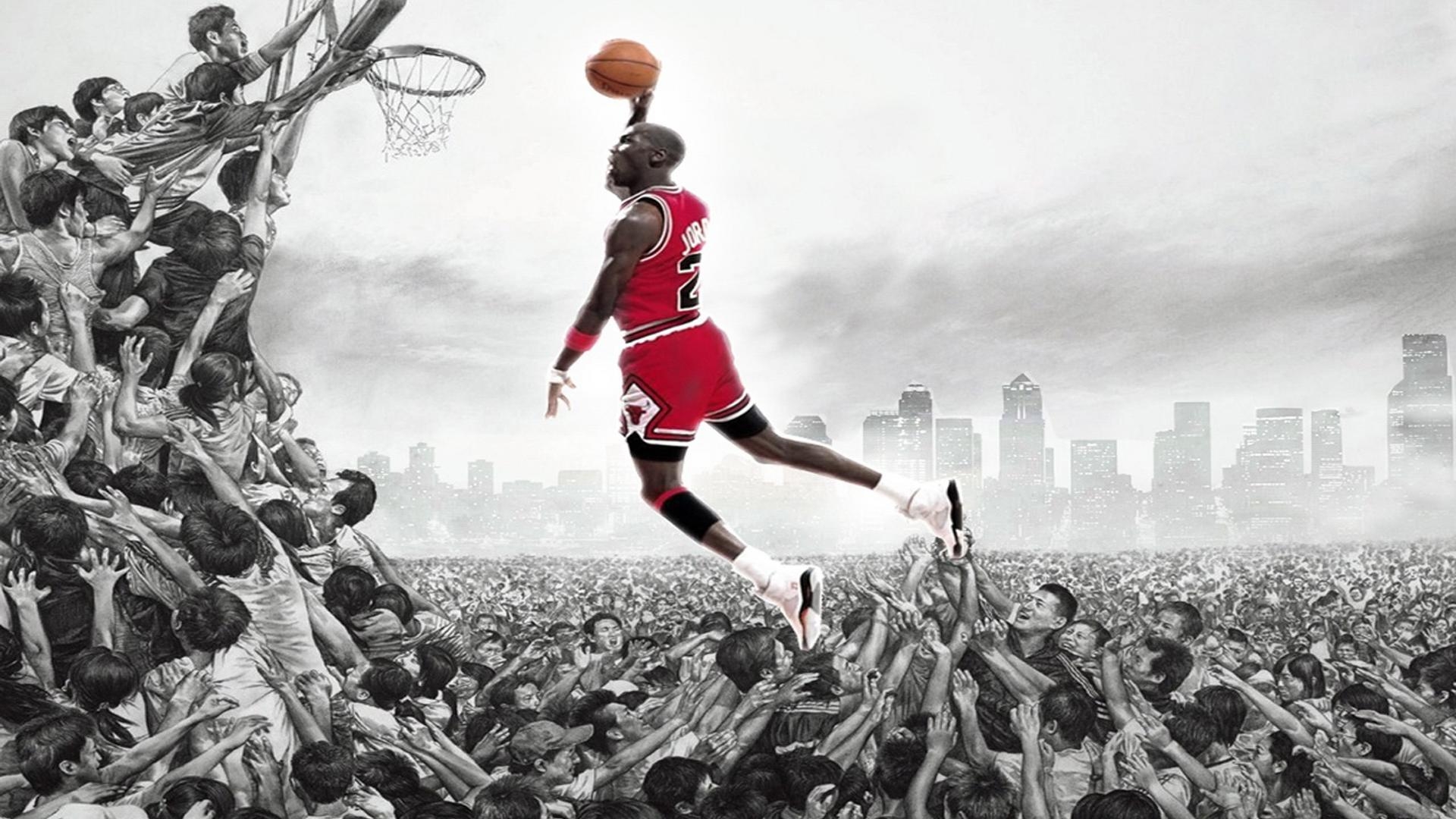 1920x1080 Free download Michael Jordan Dunk HD Desktop Wallpaper HD Desktop, Desktop