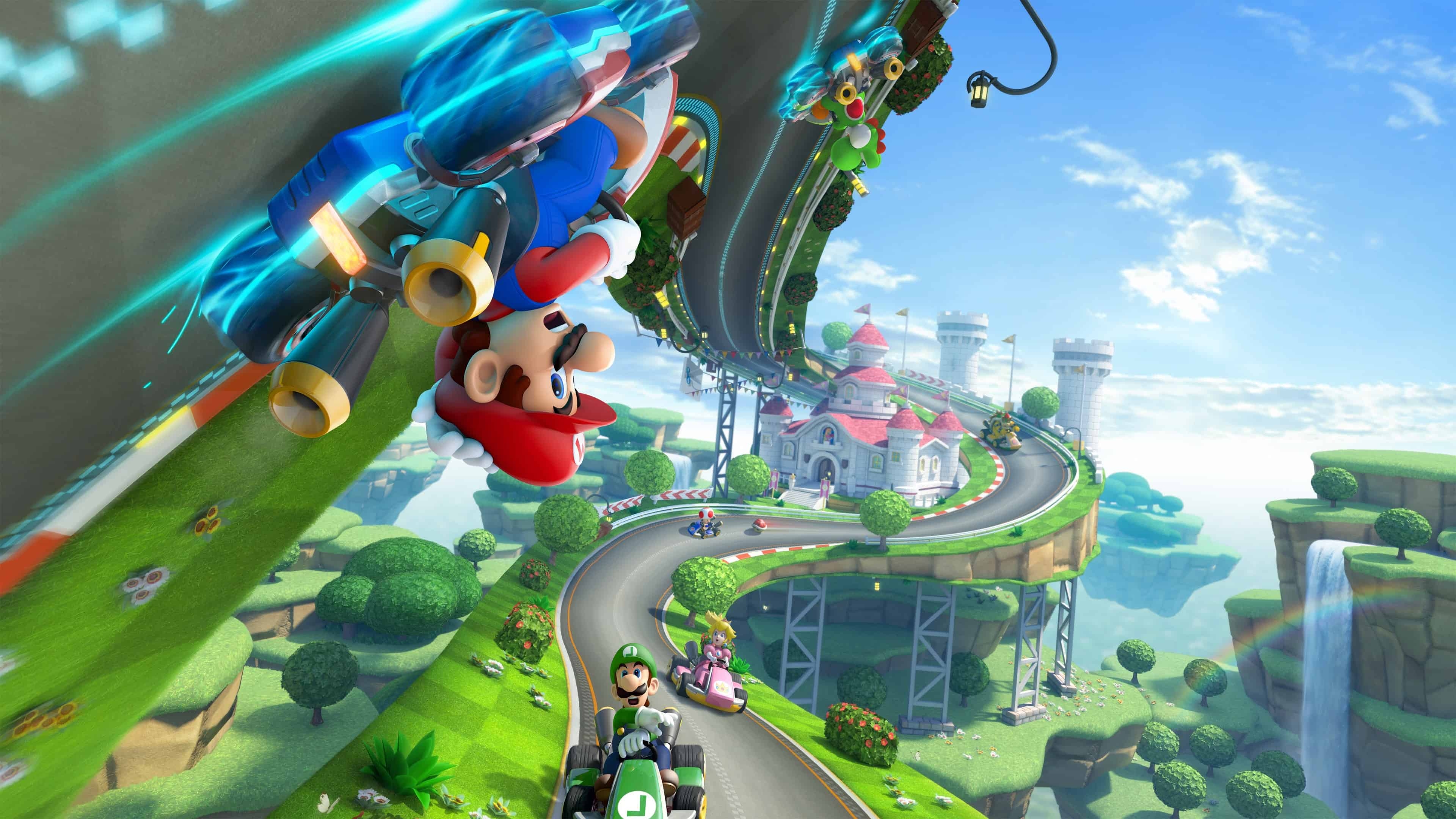 3840x2160 Mario Kart 8 UHD 4K Wallpaper, Desktop