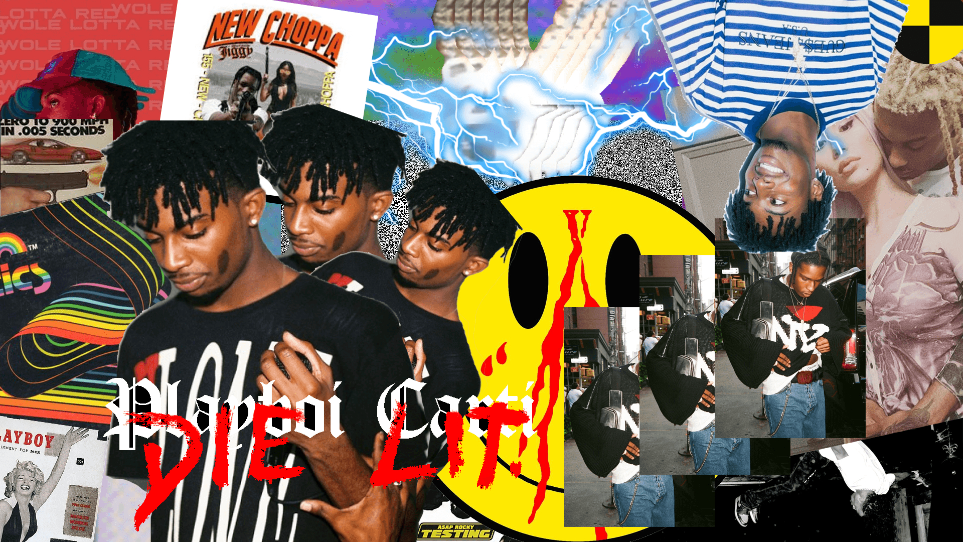 1920x1080 Playboi Carti Collage Background Wallpaper. Rap Wallpaper, Desktop