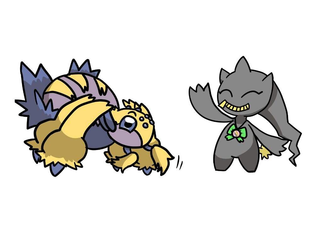 1030x770 Galvantula and Banette have entered the building!. Pokémon Amino, Desktop