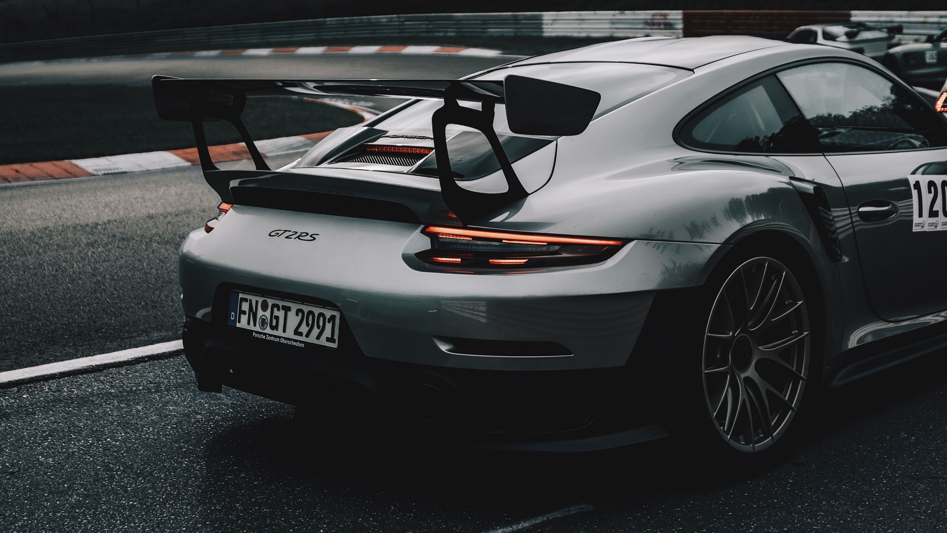 3840x2160 Download wallpaper  porsche 911 gt2 rs, porsche, sports car, car, spoiler 4k uhd 16:9 HD background, Desktop