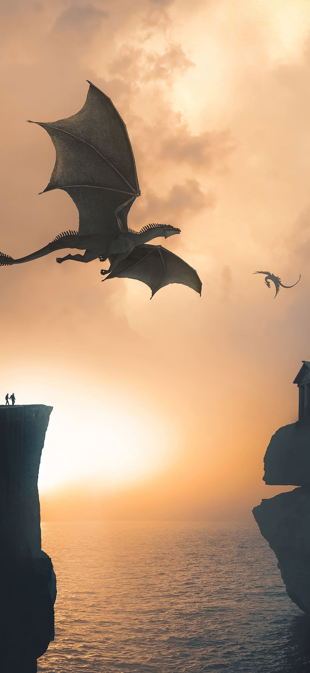 1080x2340 Best Dragon iPhone Wallpaper, Phone