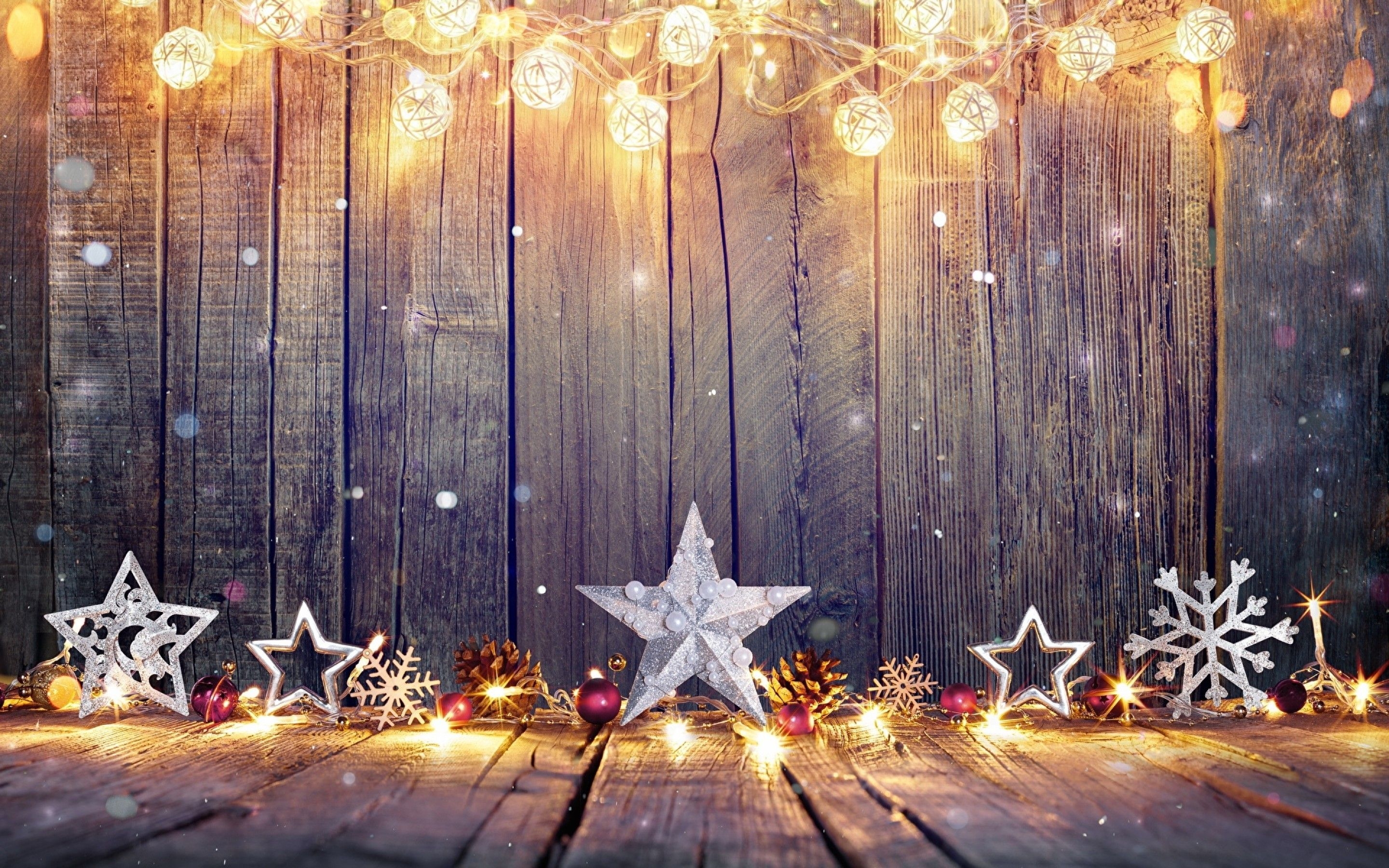 2880x1800 Download  Christmas, Lights, Holiday Wallpaper for MacBook Pro 15 inch, Desktop