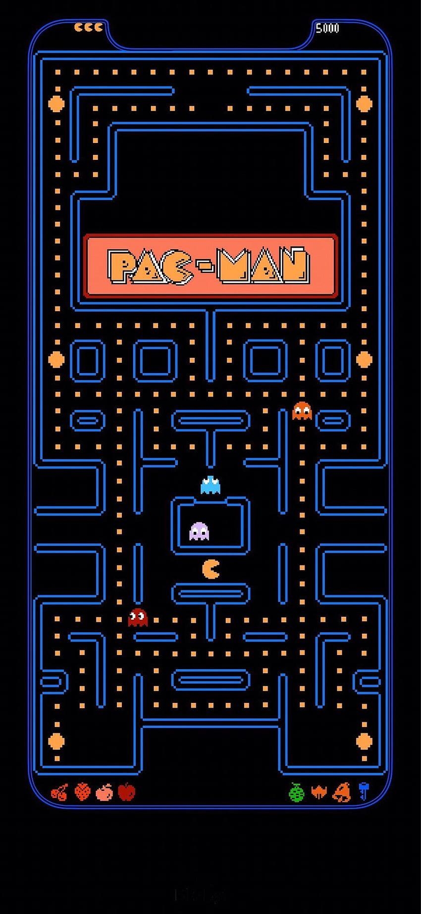 850x1850 PACMAN Wallpaper For IPhone X Xs 11 (), Phone