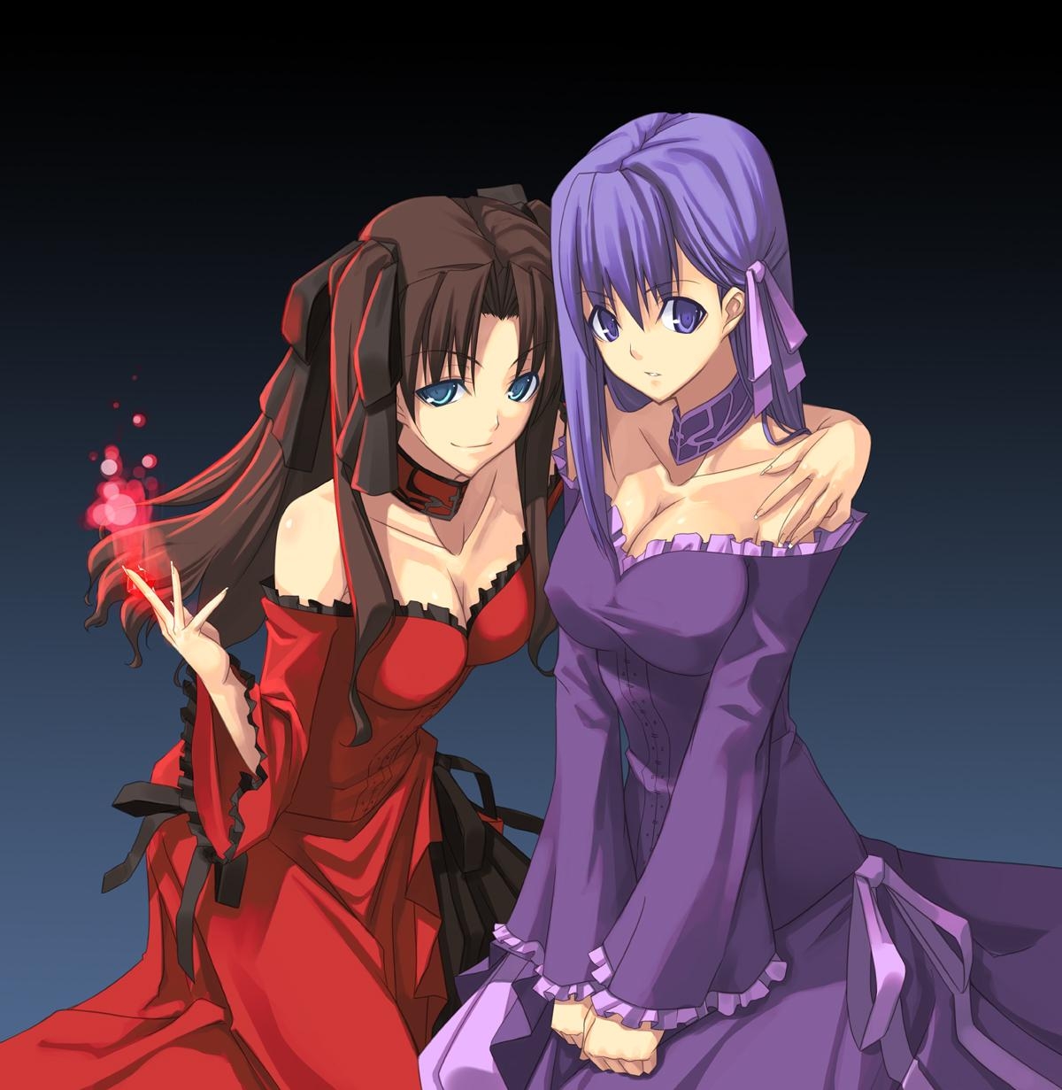 1200x1240 Rin Tohsaka and Sakura Matou image, Phone