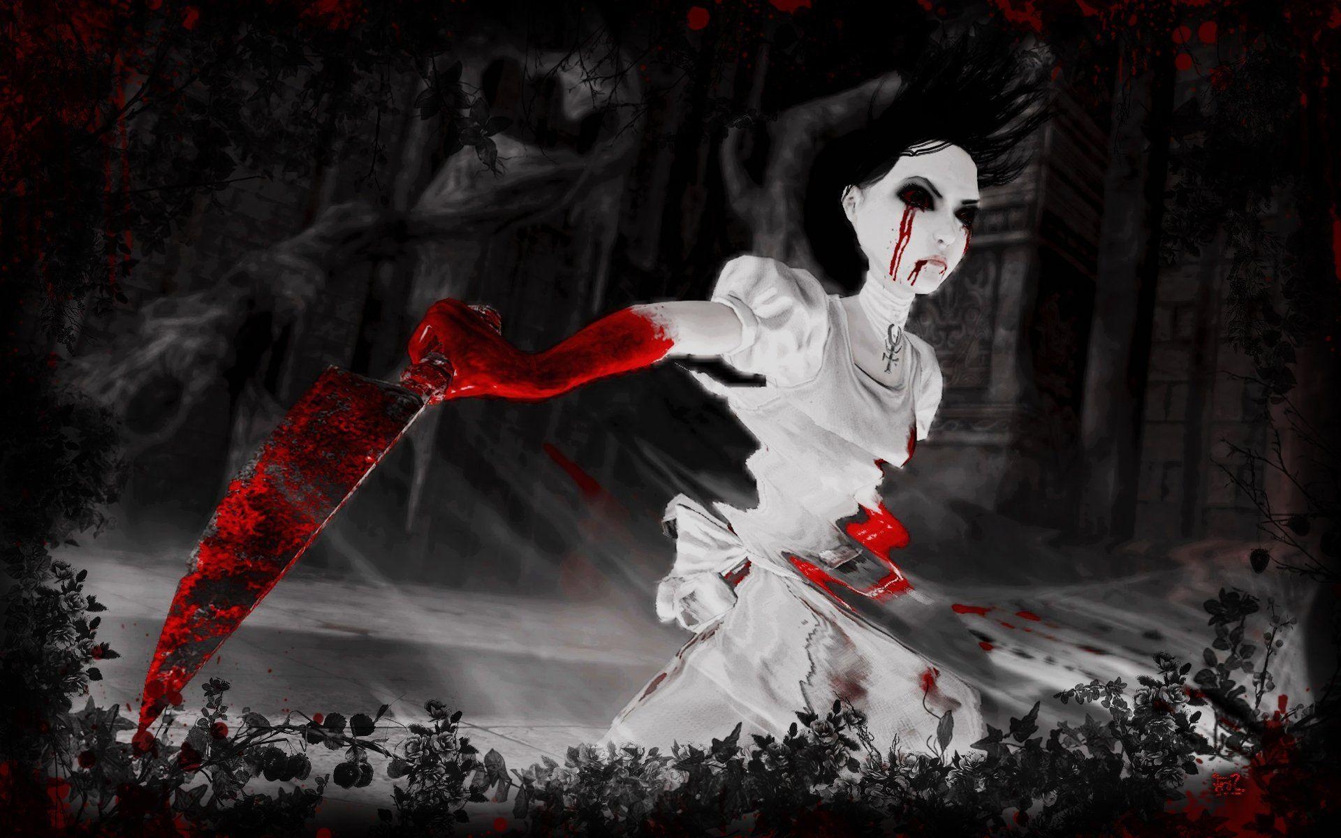 1920x1200 alice madness returns hysteria alice knife HD wallpaper, Desktop