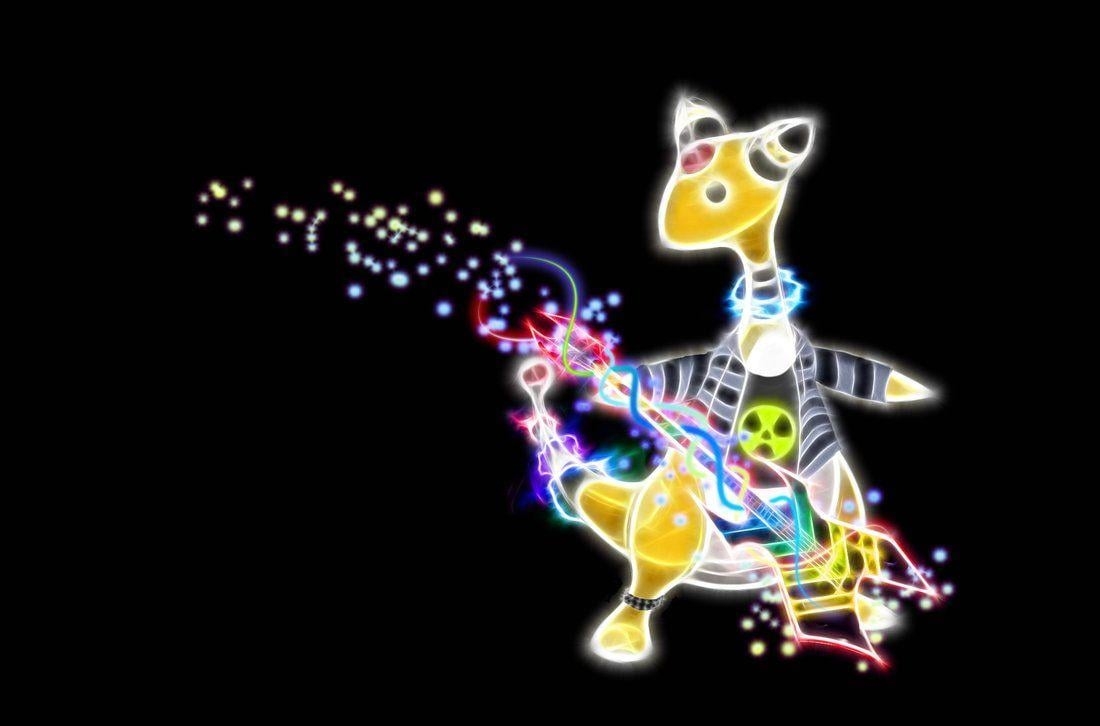 1100x730 Rockin Ampharos Wallpaper, Desktop