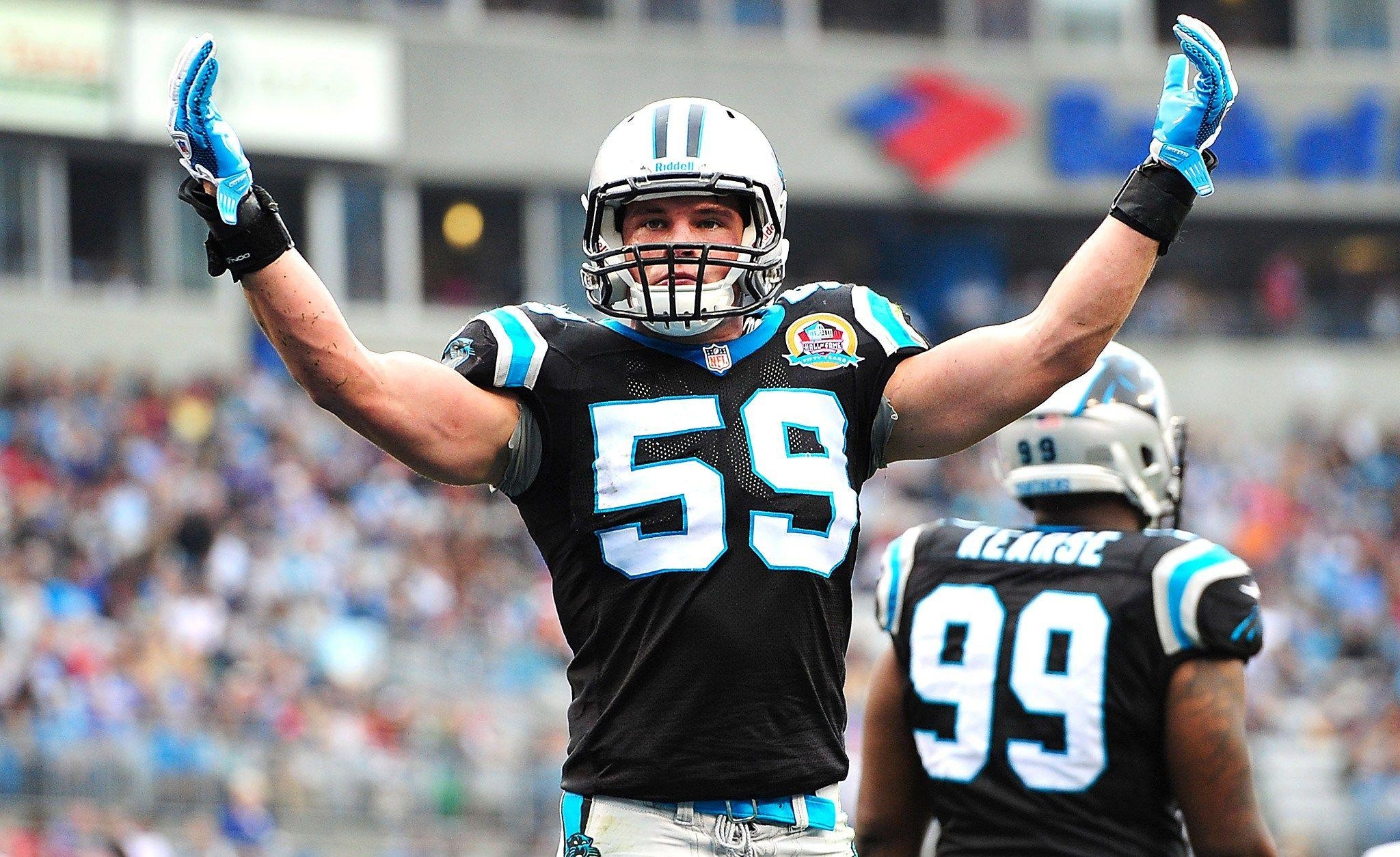 2050x1260 Luke Kuechly HD Wallpaper and Background Image, Desktop