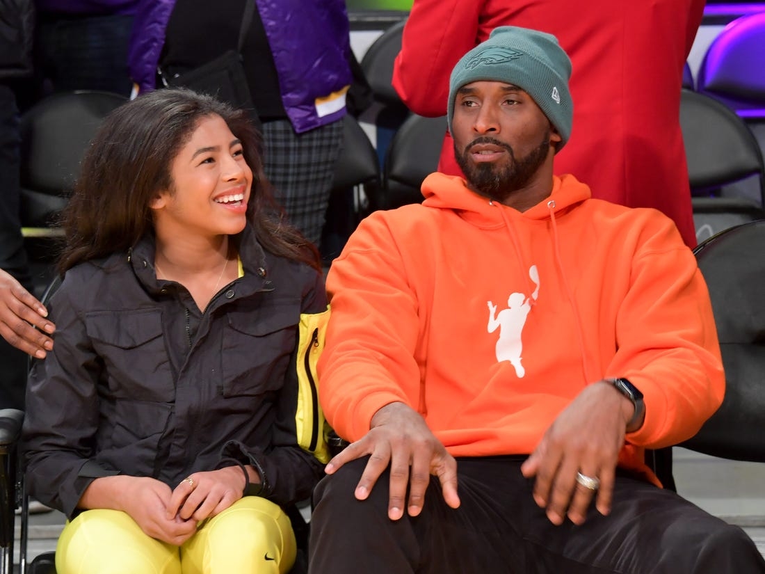 1100x830 Kobe Bryant's last public appearance: NBA game with daughter Gigi, Desktop