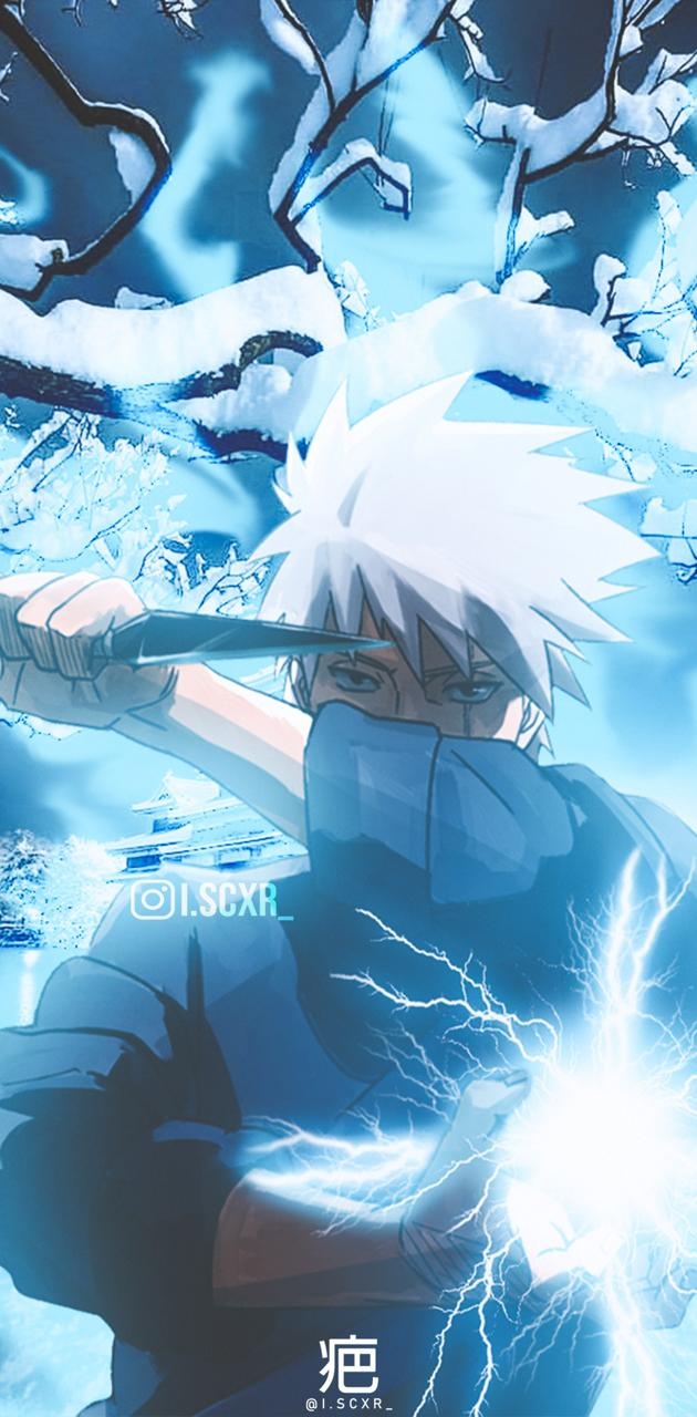 630x1280 Kakashi Hatake Chidori wallpaper, Phone