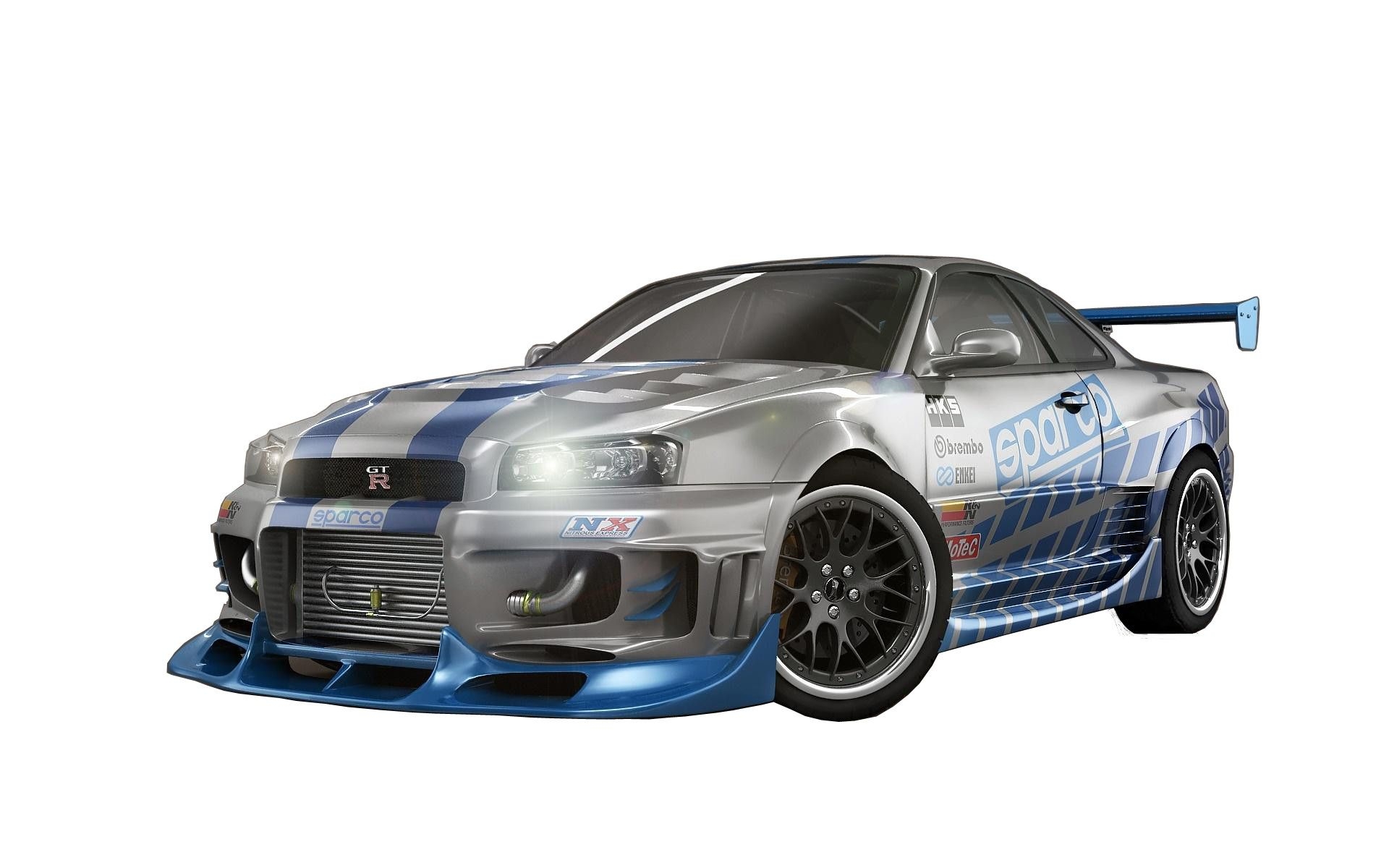 1920x1200 Nissan Skyline Fast and Furious 7 Sport Car Wallpaper, Desktop