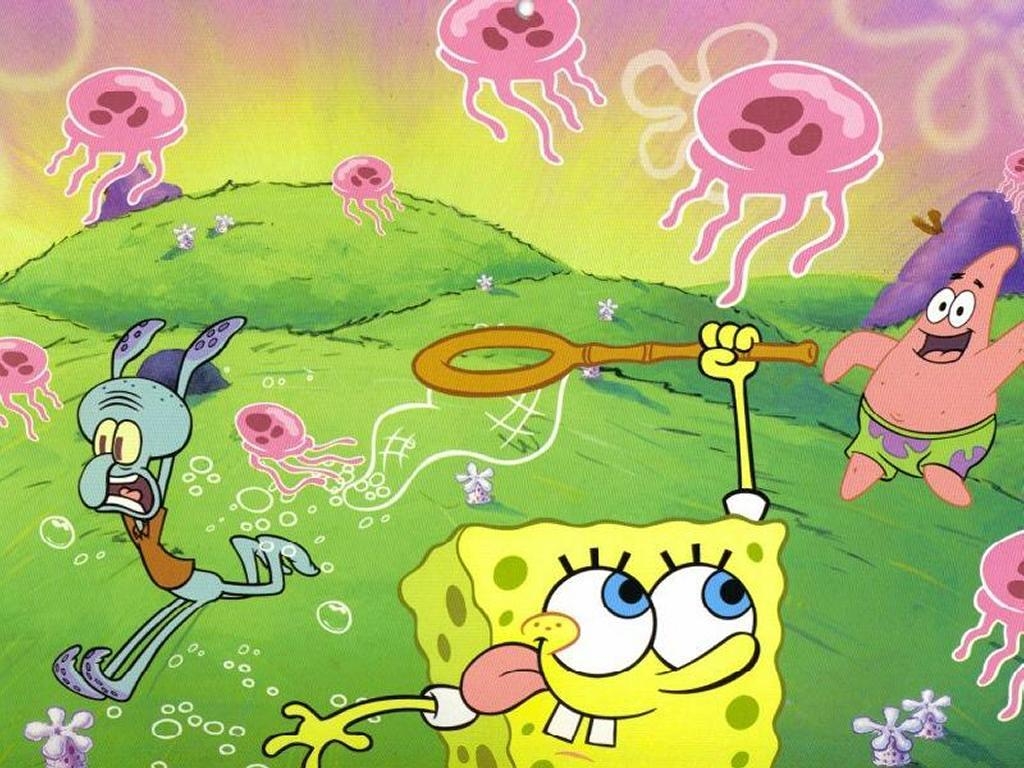 1030x770 My Free Wallpaper Wallpaper, Spongebob and Friends, Desktop