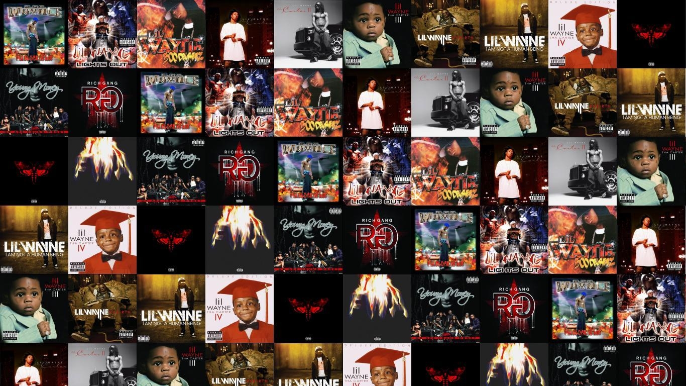 1370x770 we are young money « Tiled Desktop Wallpaper, Desktop