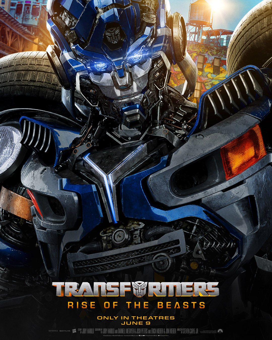 1080x1350 New Official Transformers Rise Of The Beasts Posters & Turnaround Videos, Phone