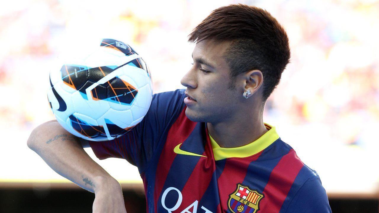 1280x720 Barcelona Hairstyle Neymar Football Soccer Player HD Mobile, Desktop