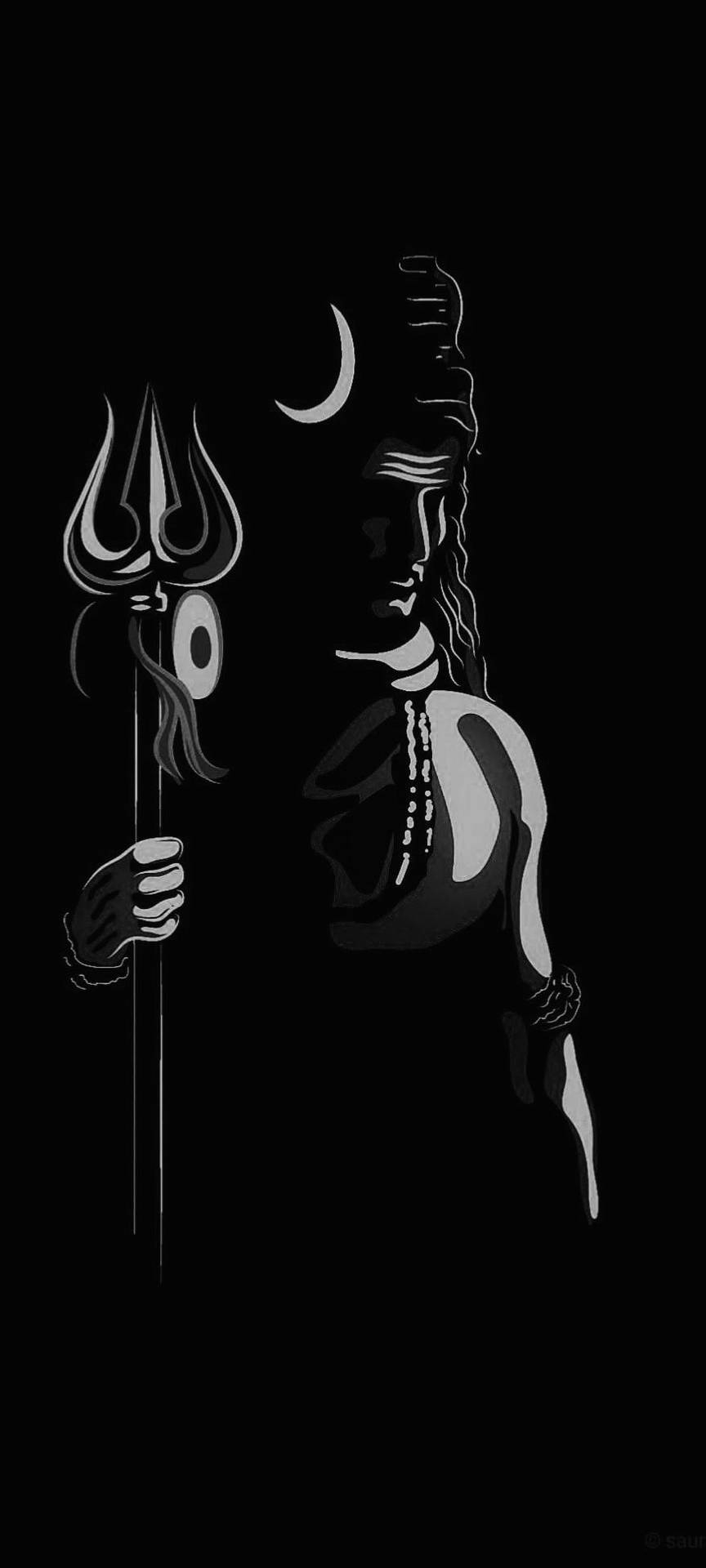 870x1920 Mahadev Full HD Wallpaper, Phone