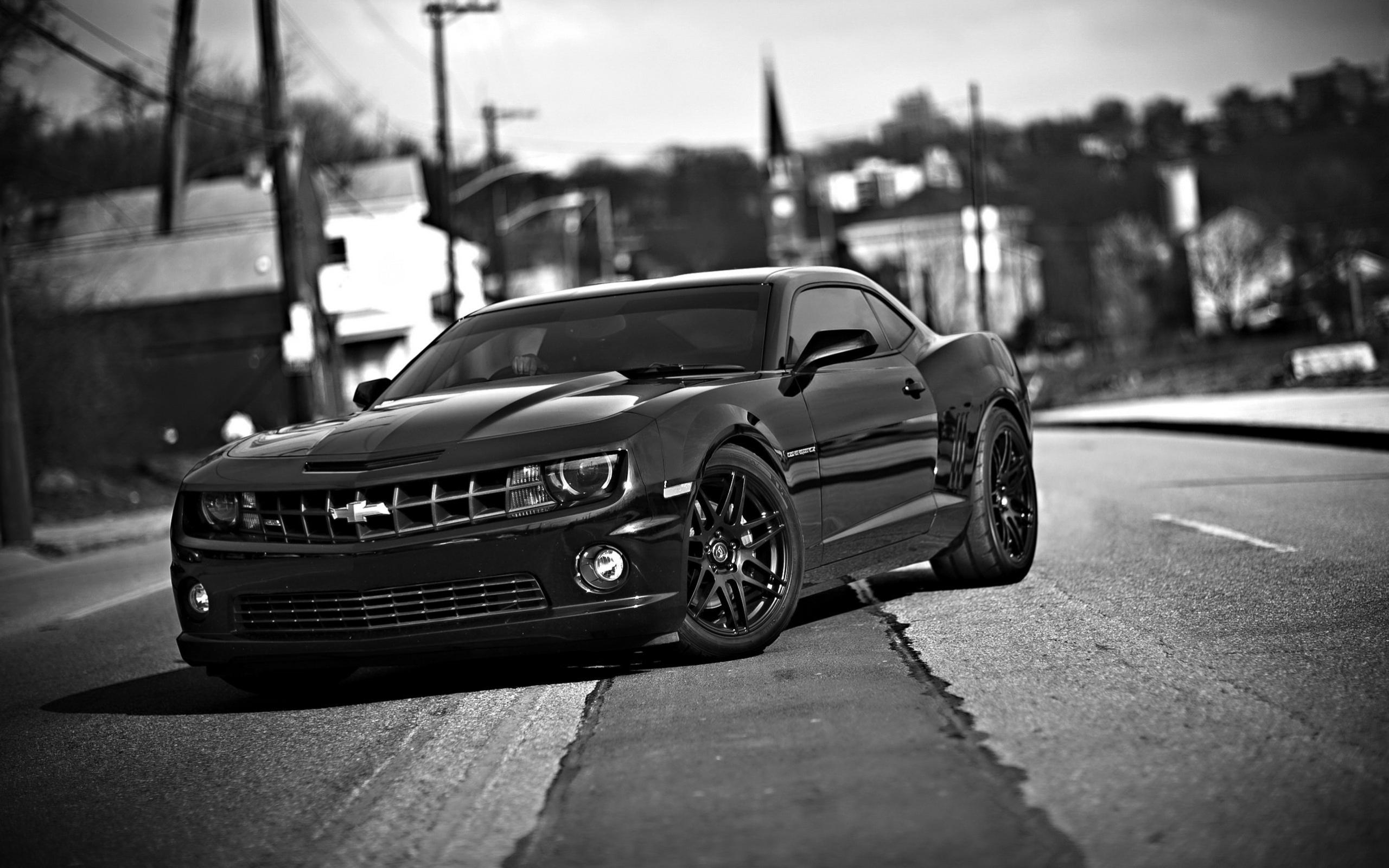 2560x1600 Black Camaro Background, Desktop