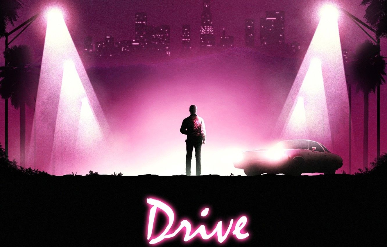 1340x850 Photo Wallpaper The Film, Art, Drive, Ryan Gosling, Desktop