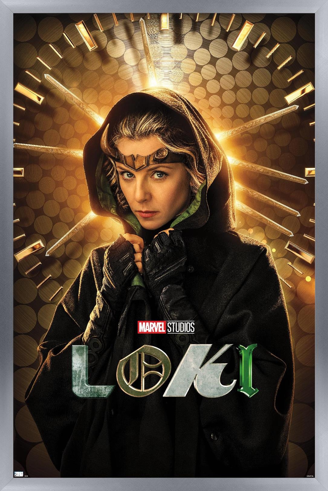 1090x1630 Marvel Loki 16.5 x 24.25 Framed Poster, Phone