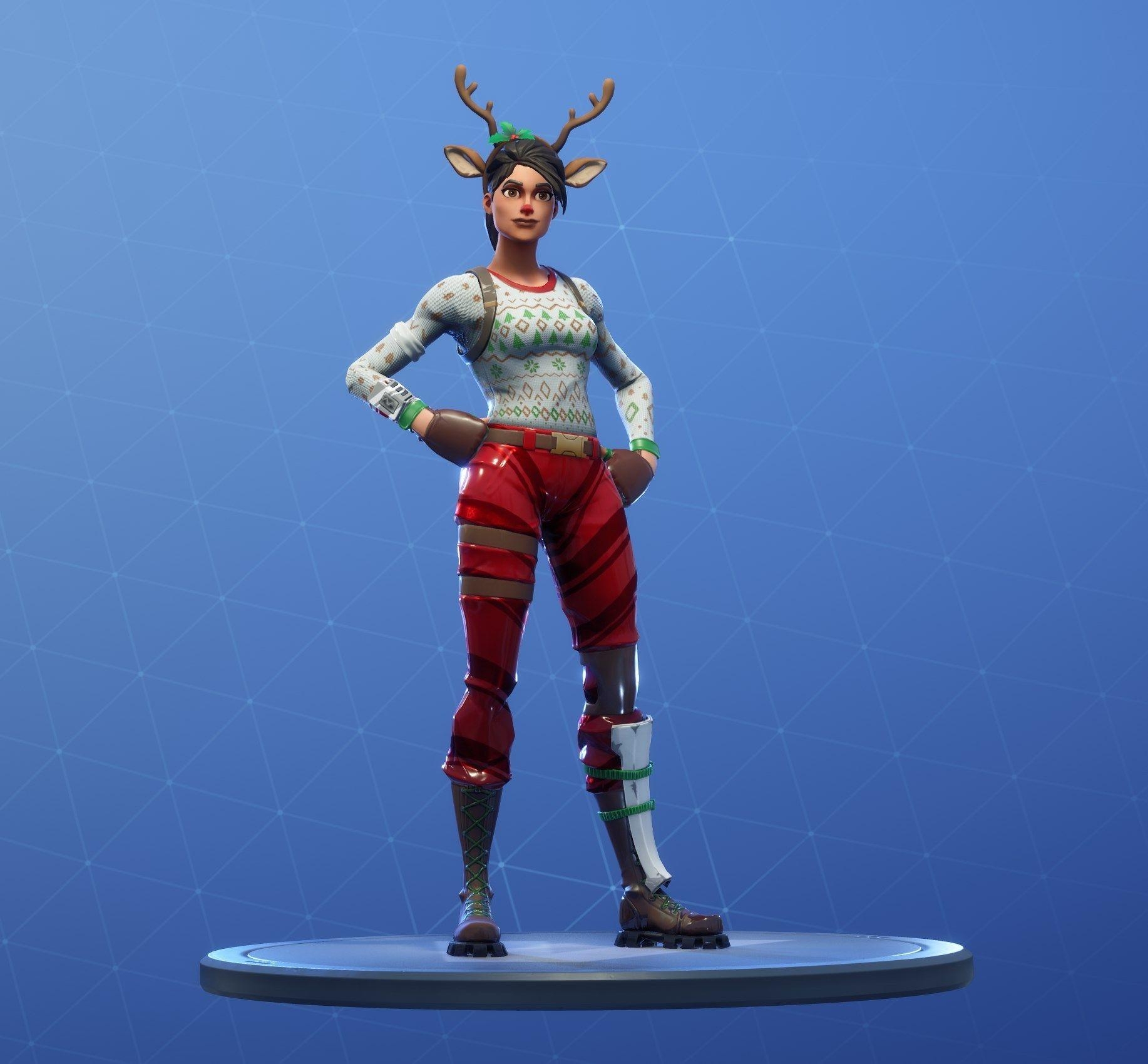 1840x1700 Fortnite Red Nosed Raider, Desktop