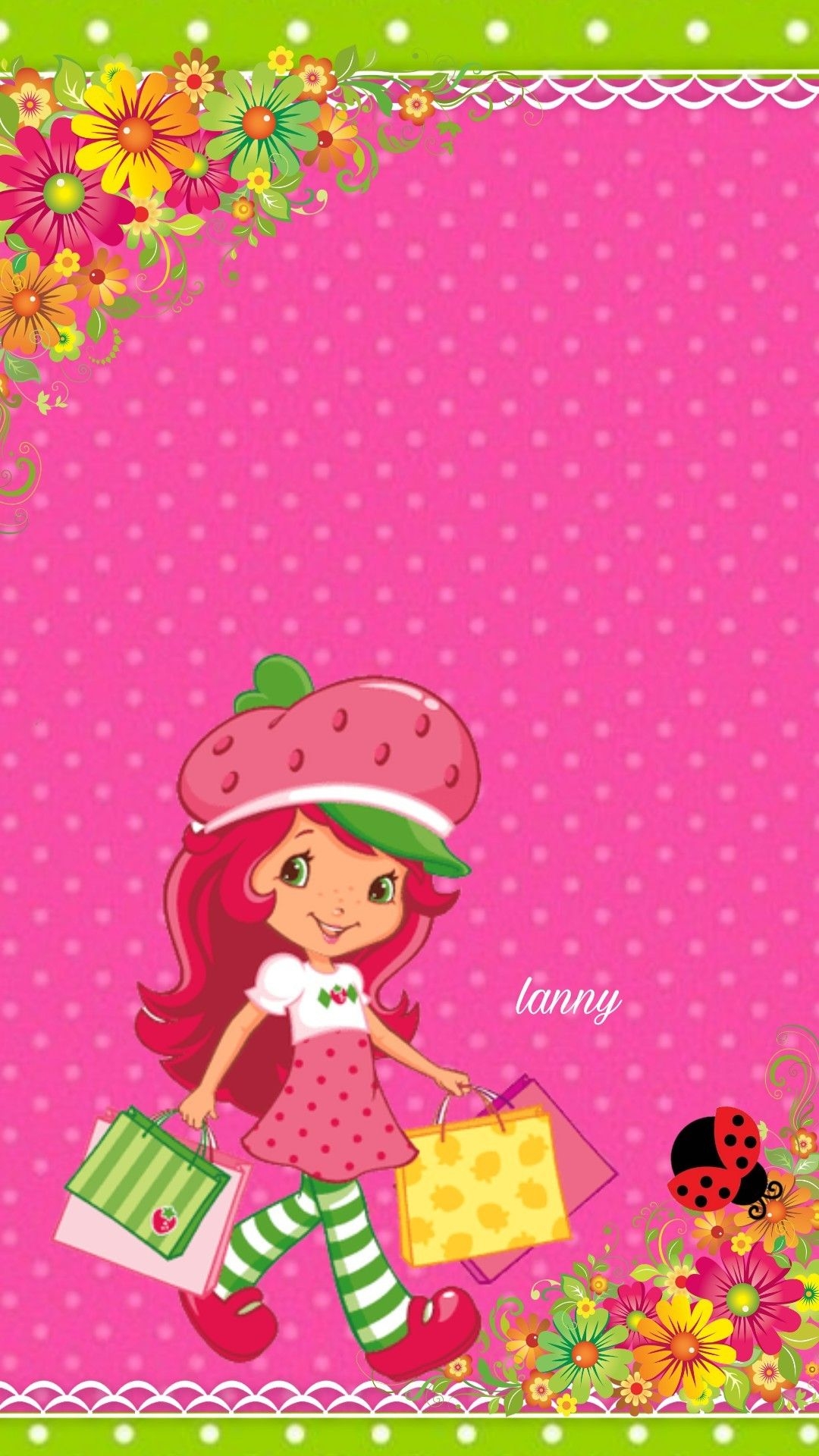 1080x1920 Strawberry shortcake doll, Phone