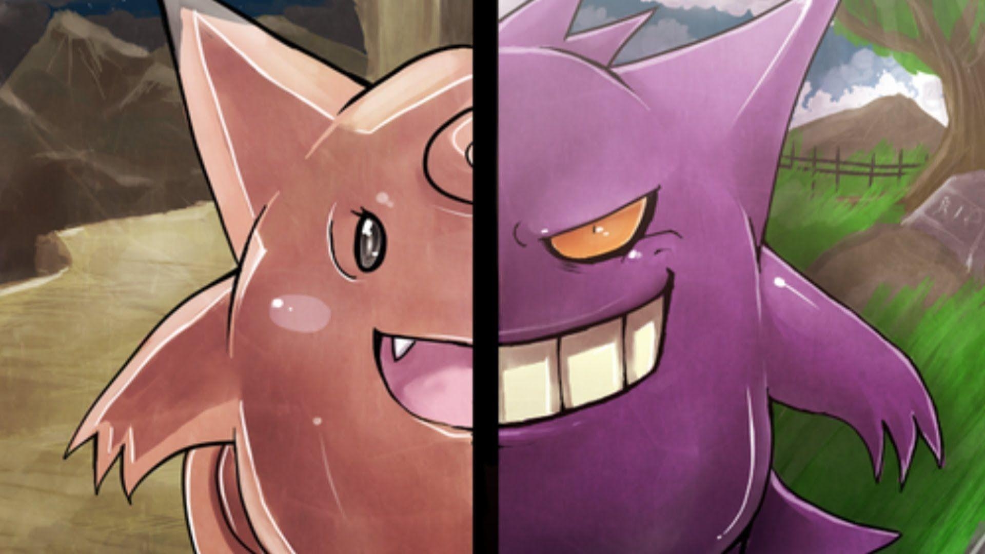 1920x1080 Gengar And Clefable Wallpaper, Desktop