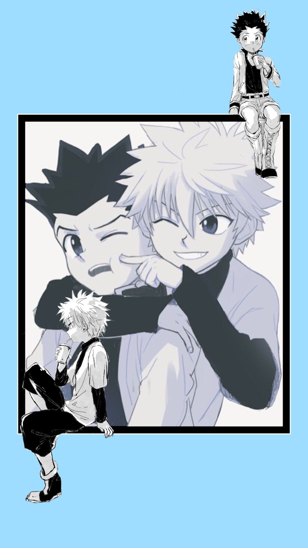 1030x1830 Gon And Killua Wallpaper, Phone