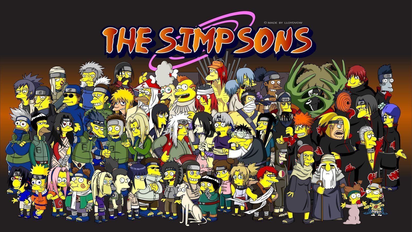 1600x900 Pix For > All Simpsons Characters Wallpaper, Desktop