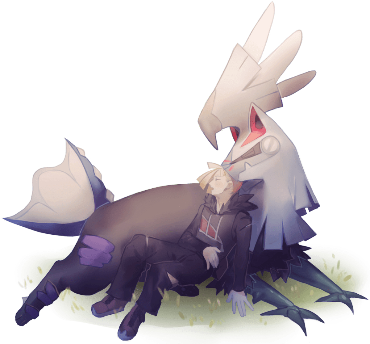 1200x1120 Riku114 imej Gladion and Silvally. Pokemon HD kertas dinding, Desktop