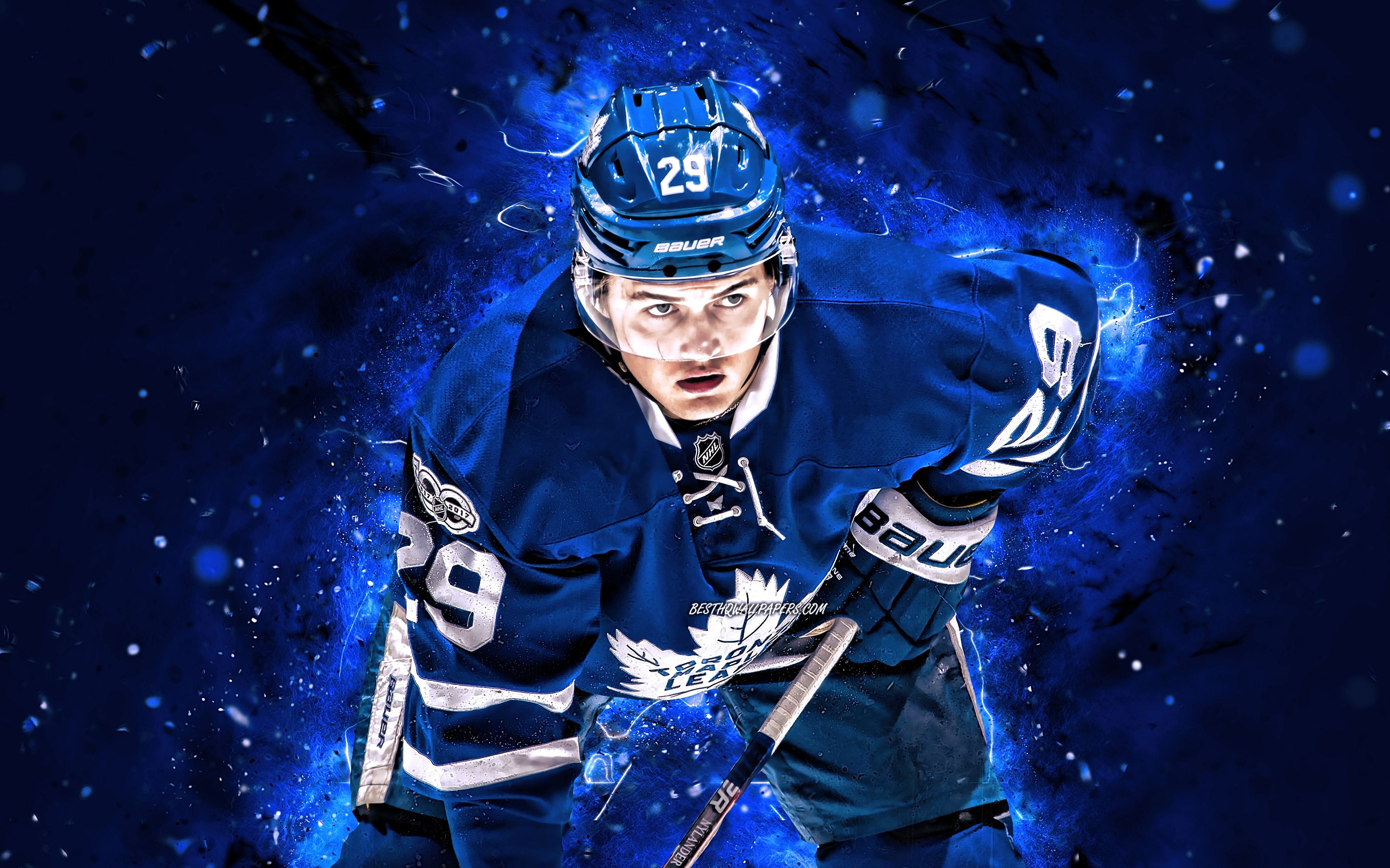 3840x2400 Download wallpaper William Nylander, 4k, NHL, hockey players, Desktop