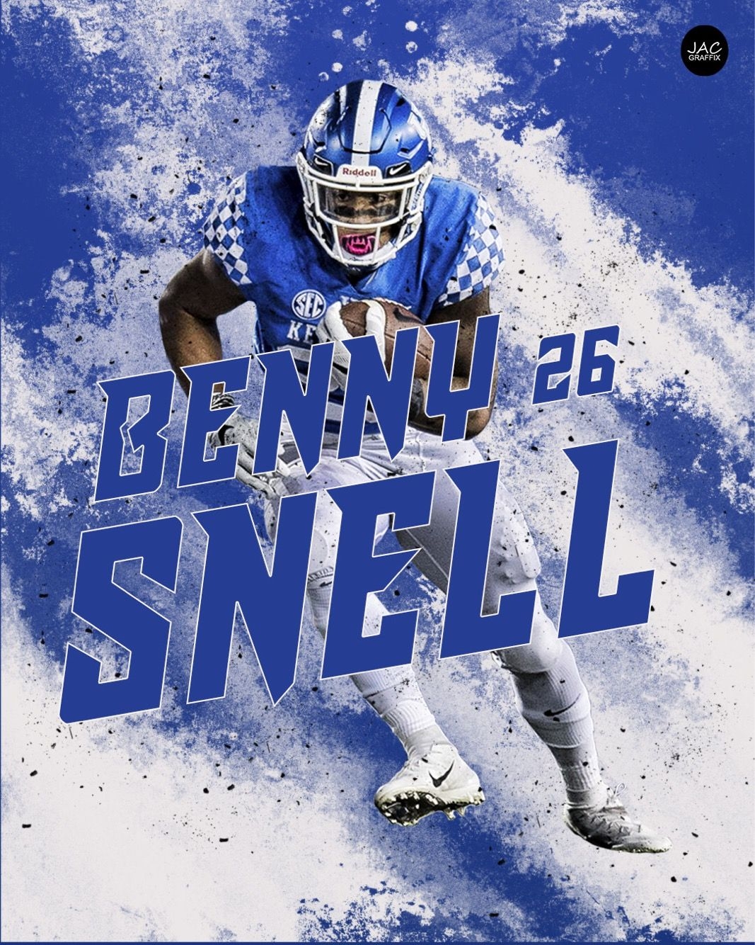 1070x1340 Benny Snell Design #snellyeah #bigbluenation #kentucky #wildcats. Please follow me on instagram. Football wallpaper, Sports wallpaper, Kentucky football, Phone